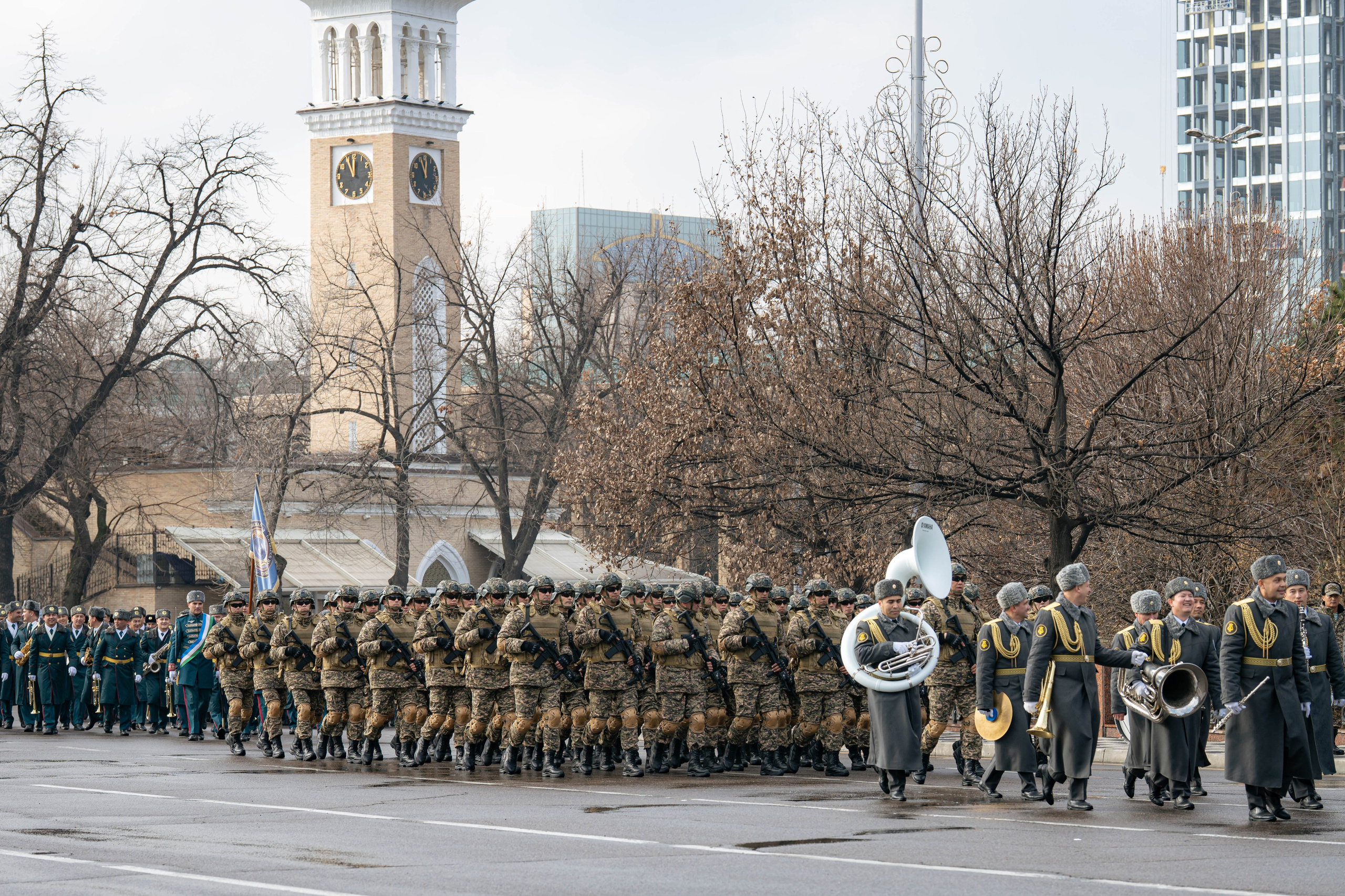 В Ташкенте прошел парад ко Дню защитников Родины. Георгий Намазов | Фотограф в Ташкенте