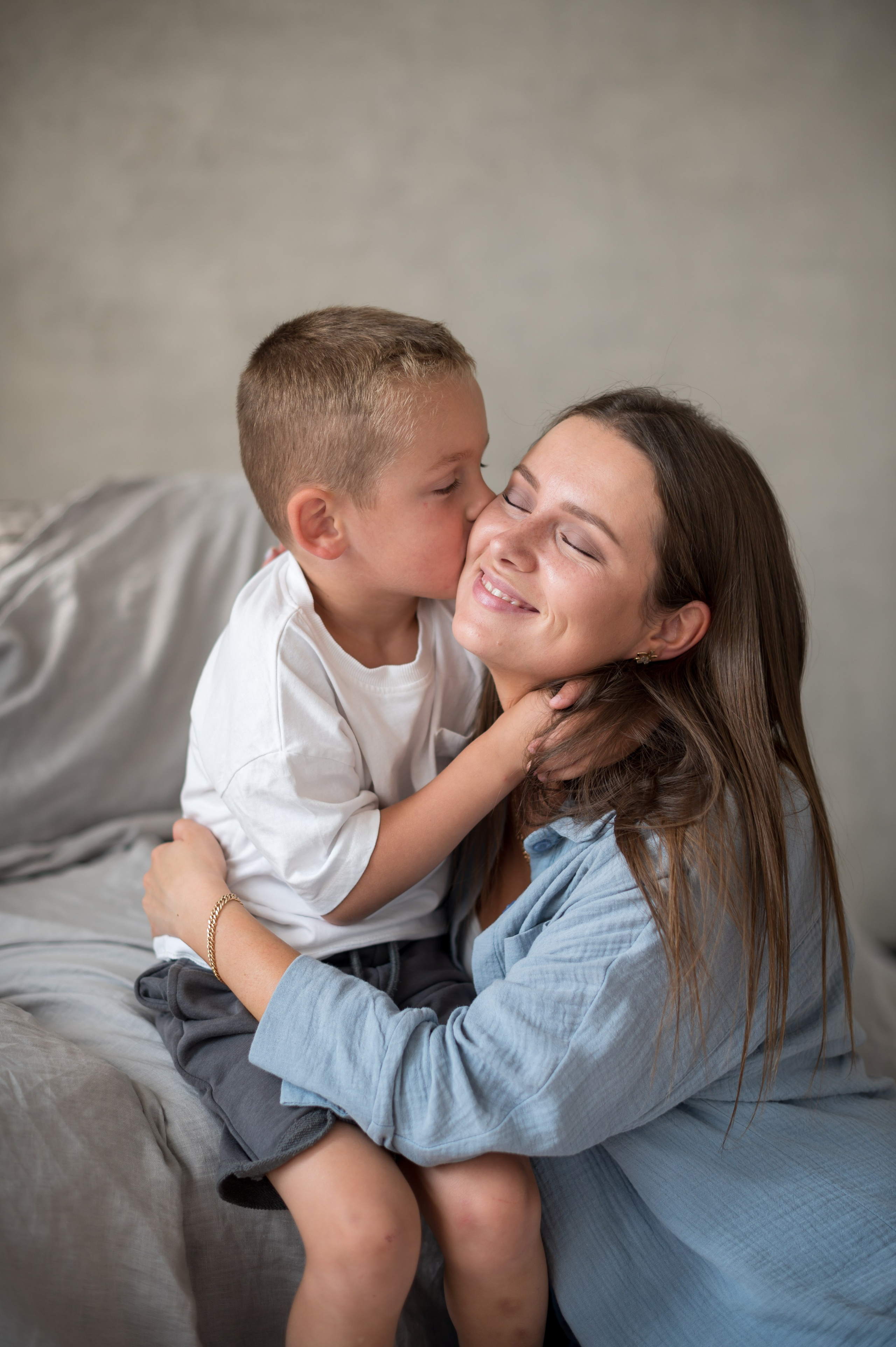 Семейная фотосессия в студии. Семейный и детский фотограф в Минске Надежда Савицкая