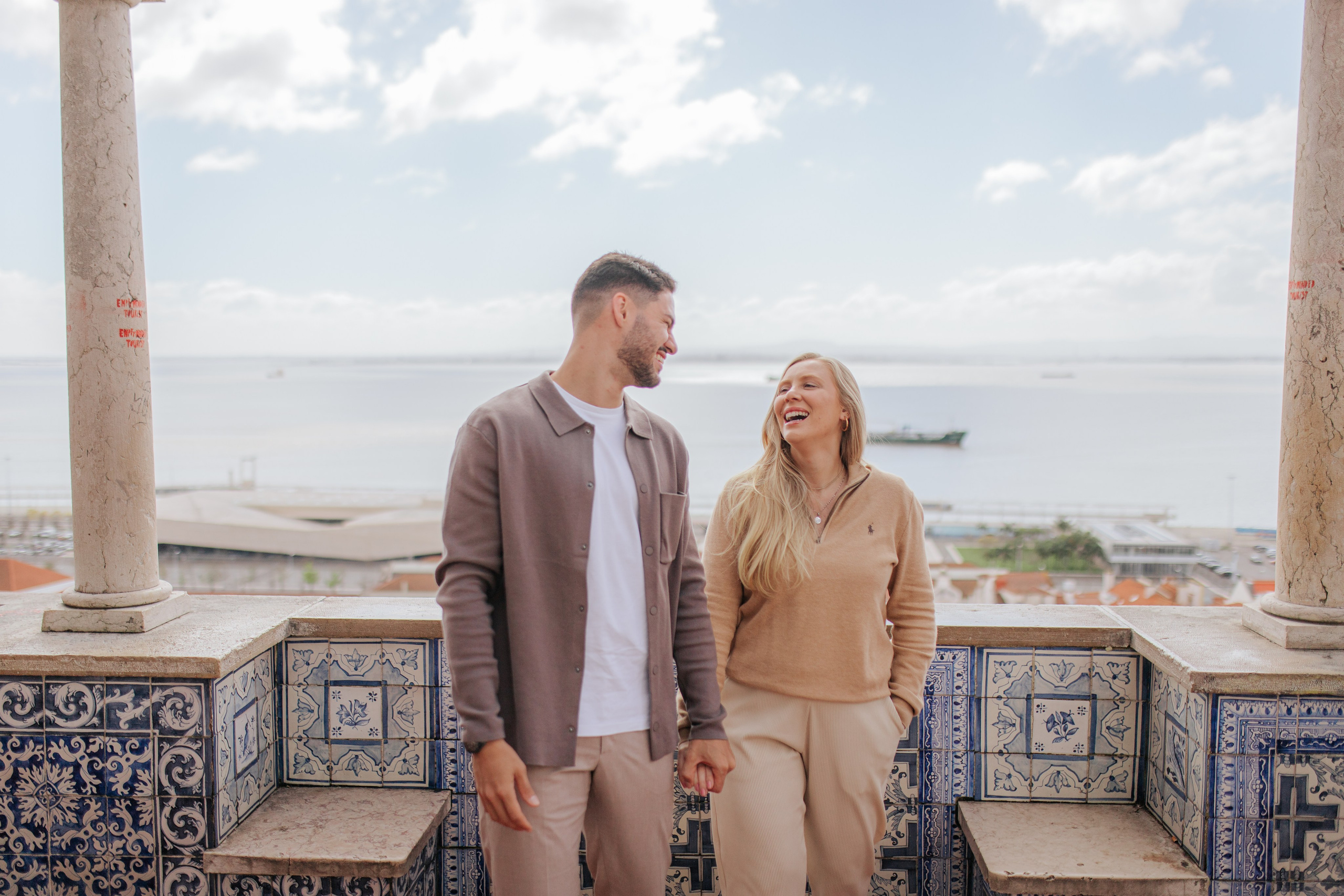 Carol e Pedro — Lisboa. Davi Valente