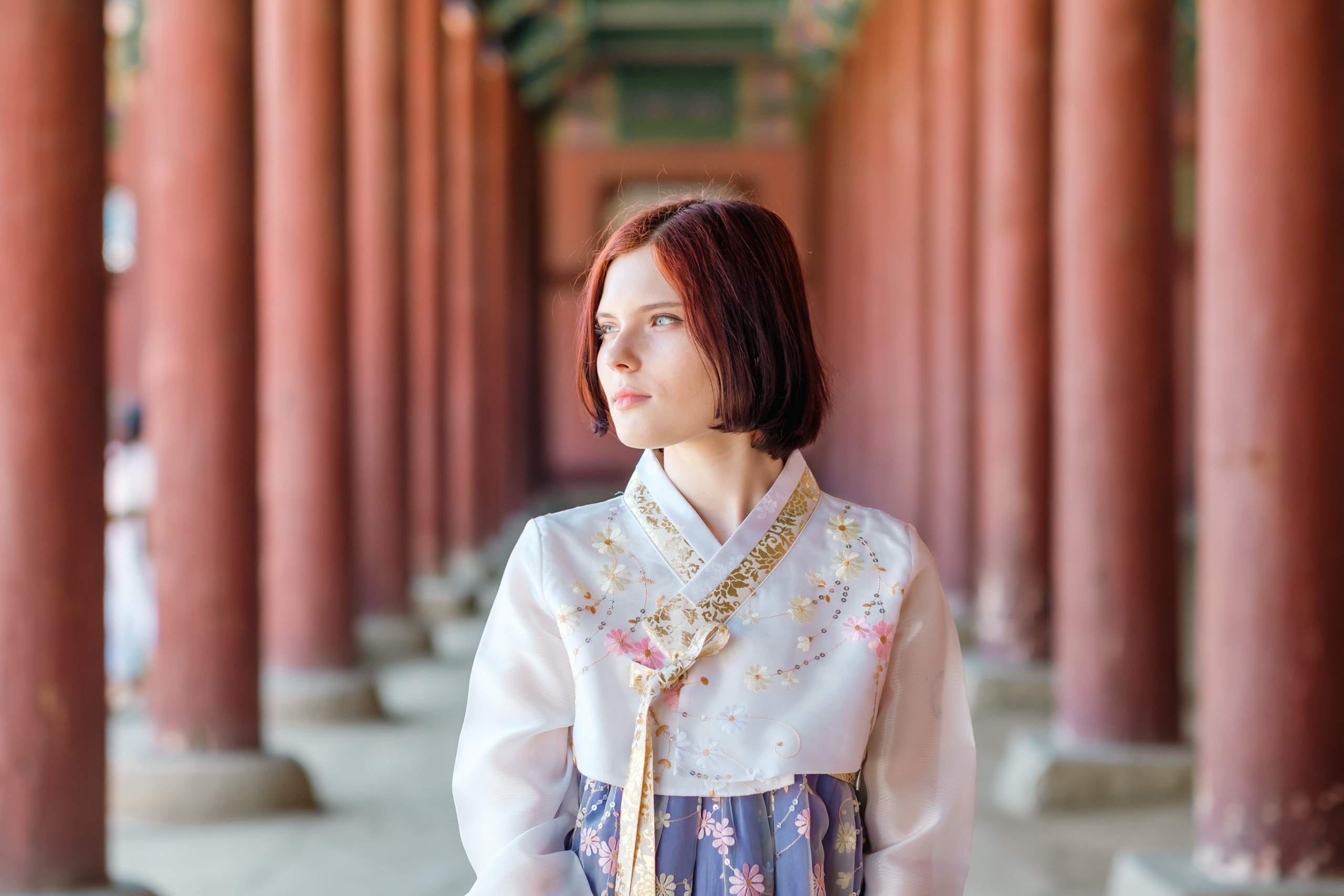 Walk in traditional Hanbok, Seoul. Photographer in Seoul Dobrokvashina Natalya