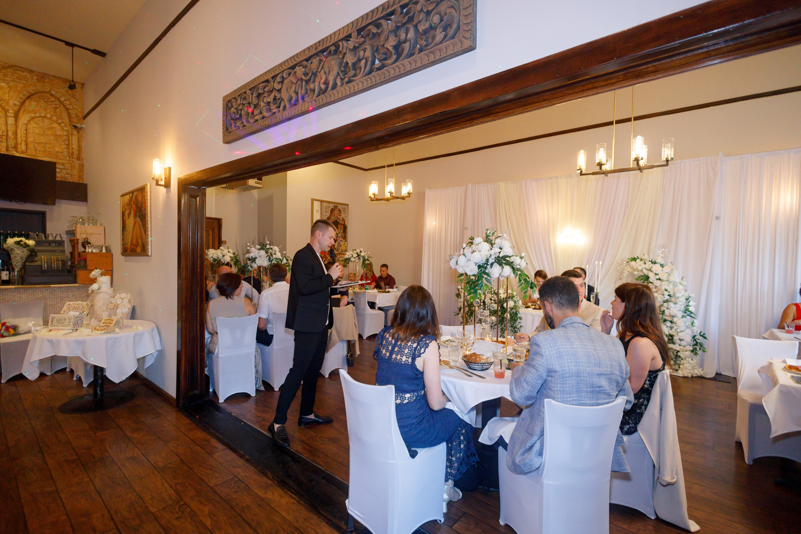 Wedding banquet. Family and Event photographer in Bay Area Elena Tiuriumina