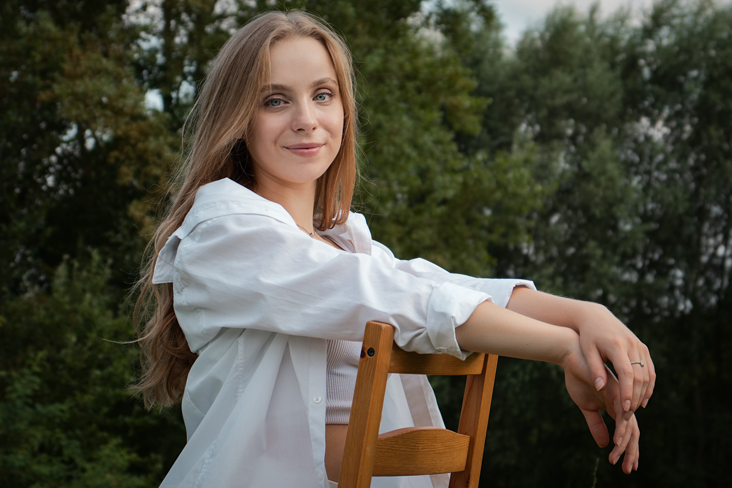 Поле | Настя. Фотограф Лейпциг