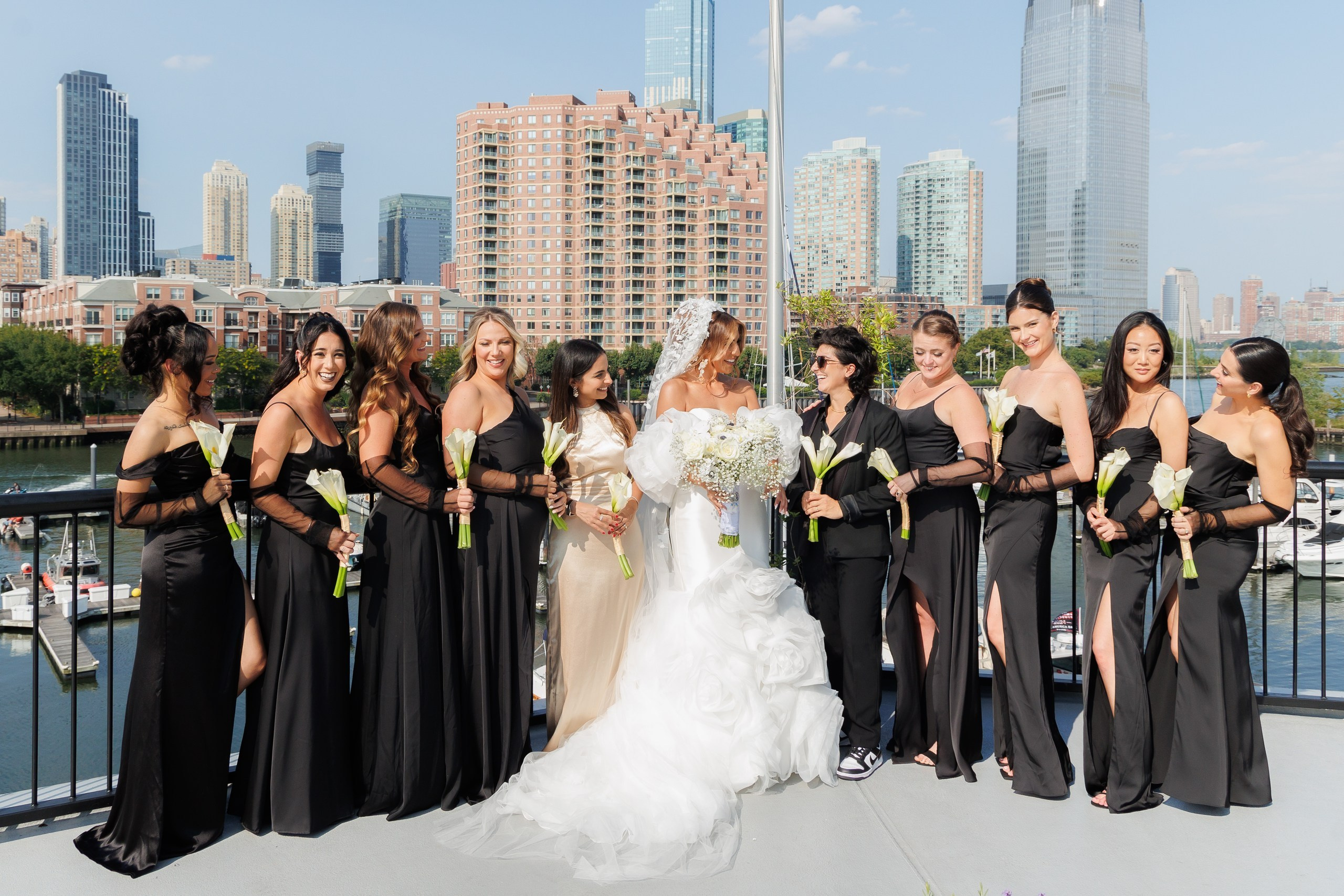 Briana & Kefim, Maritime Pars, Jersey City, NJ. Luxury Wedding Photography and Cinematography