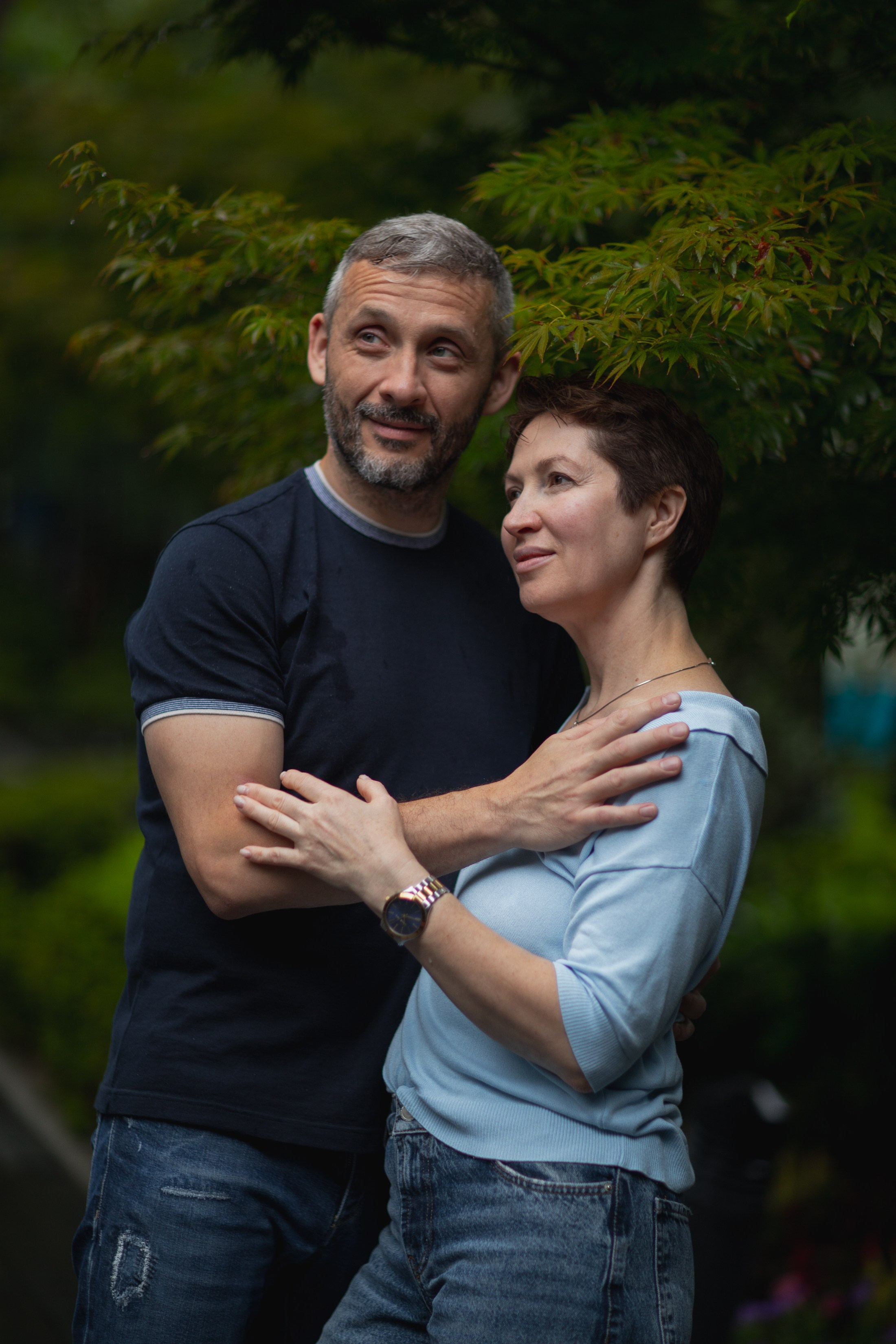 Под дождем во Французском квартале Шанхая. Фотограф в Шанхае — Лола Пидлуская