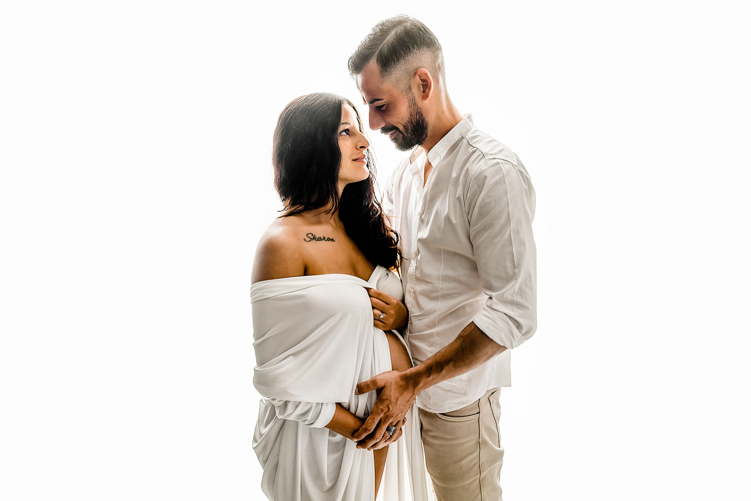 MATERNITY. Svitlana Miahka fotografa a Genova