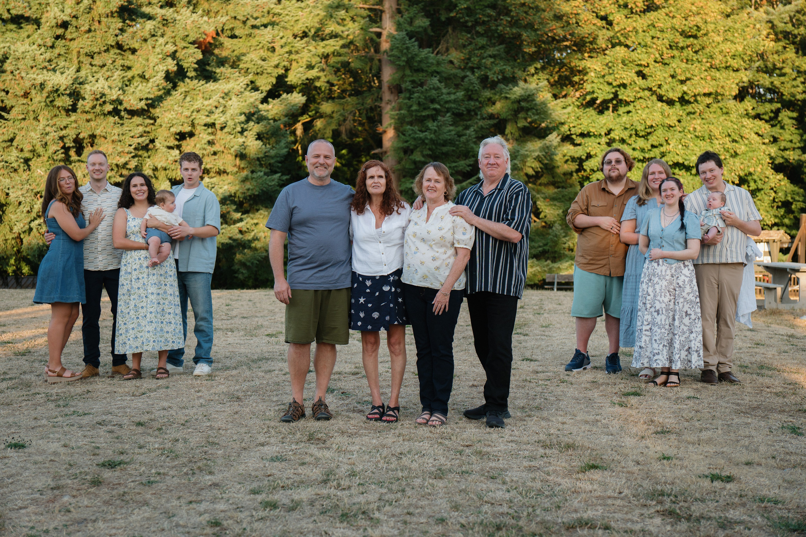 Courtney’s family. Photographer in Washington Sophia D