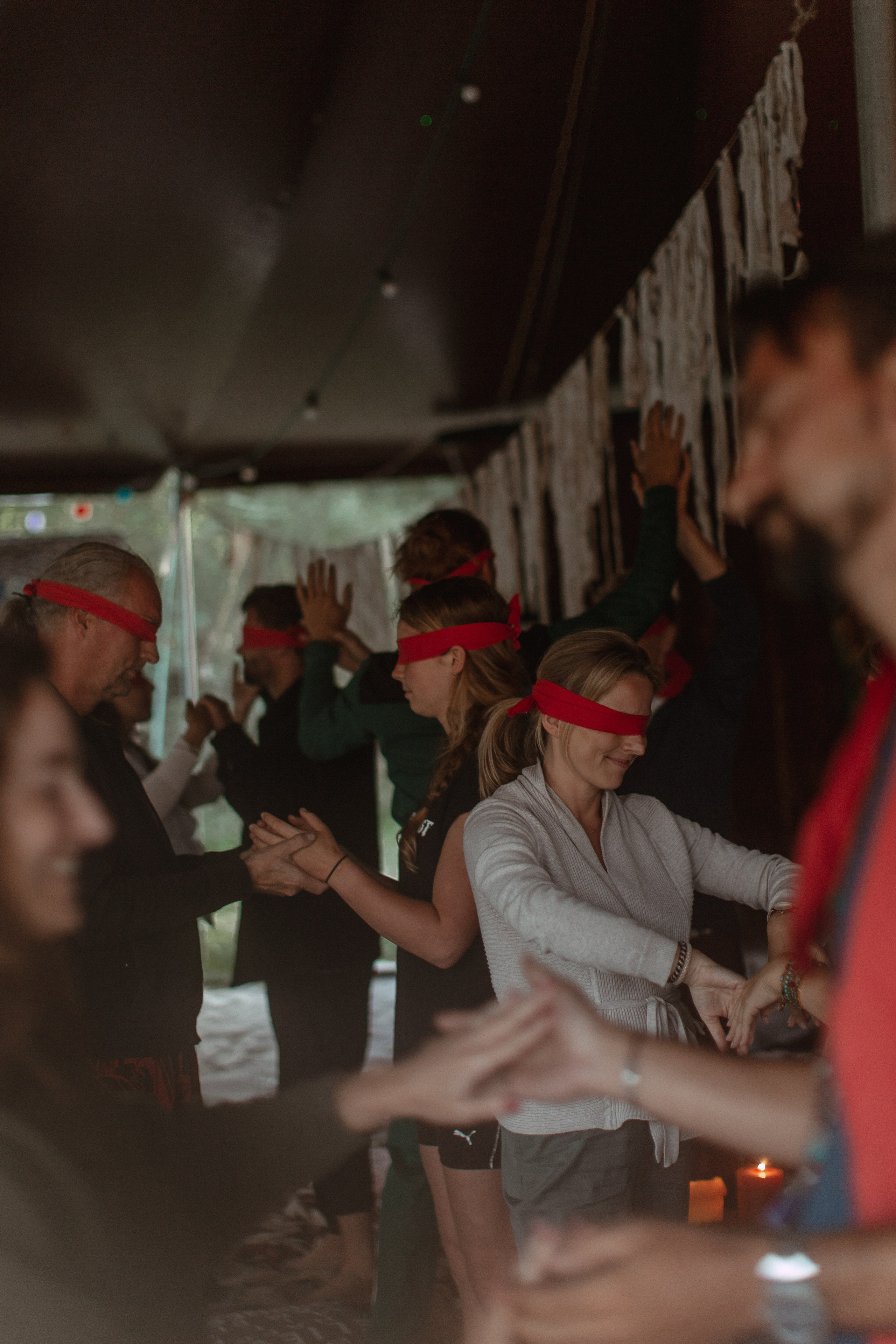 Reportage in camping. True self