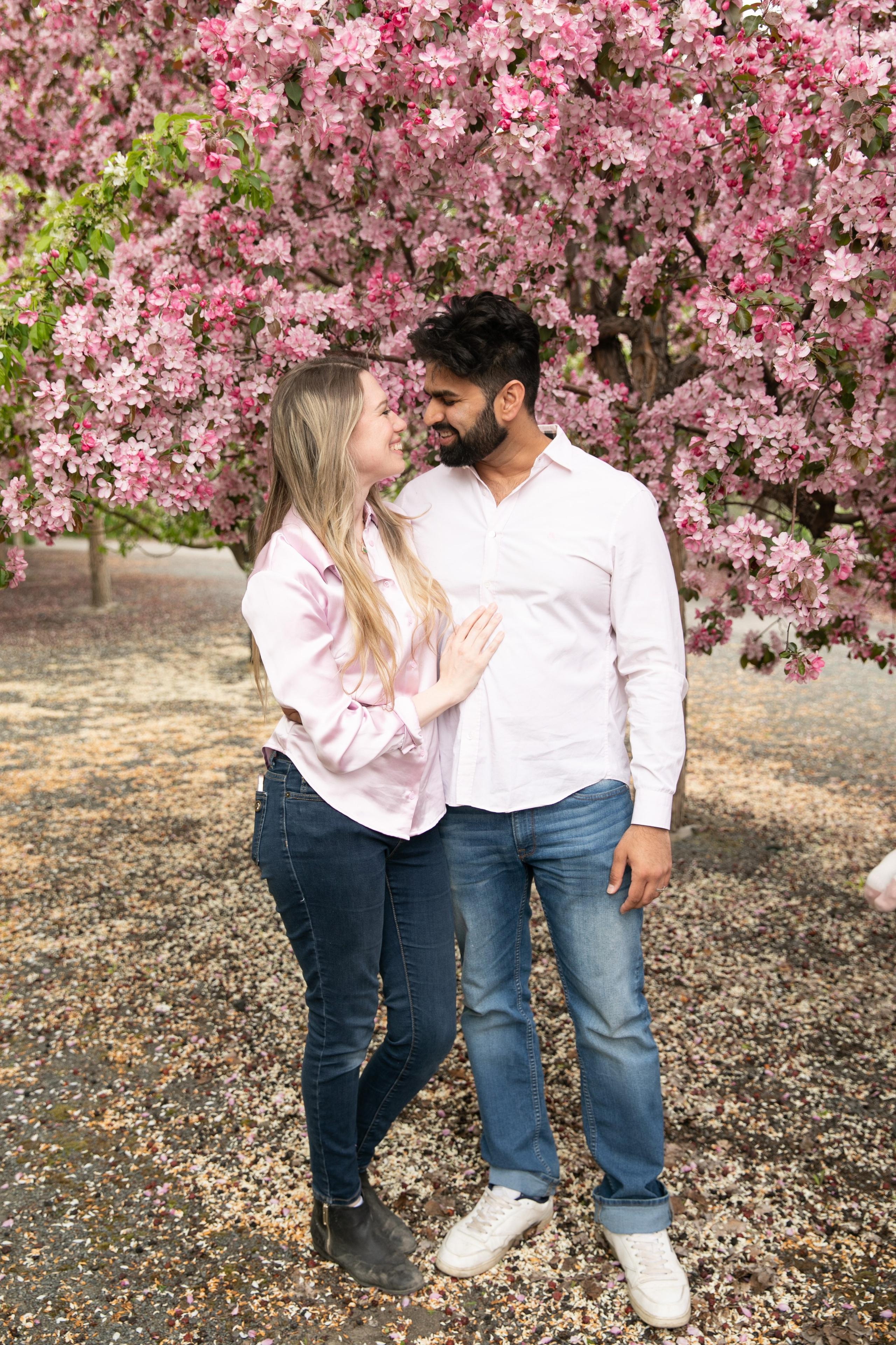 Tatiana T. Cherry Blossom. Ching Li Photography