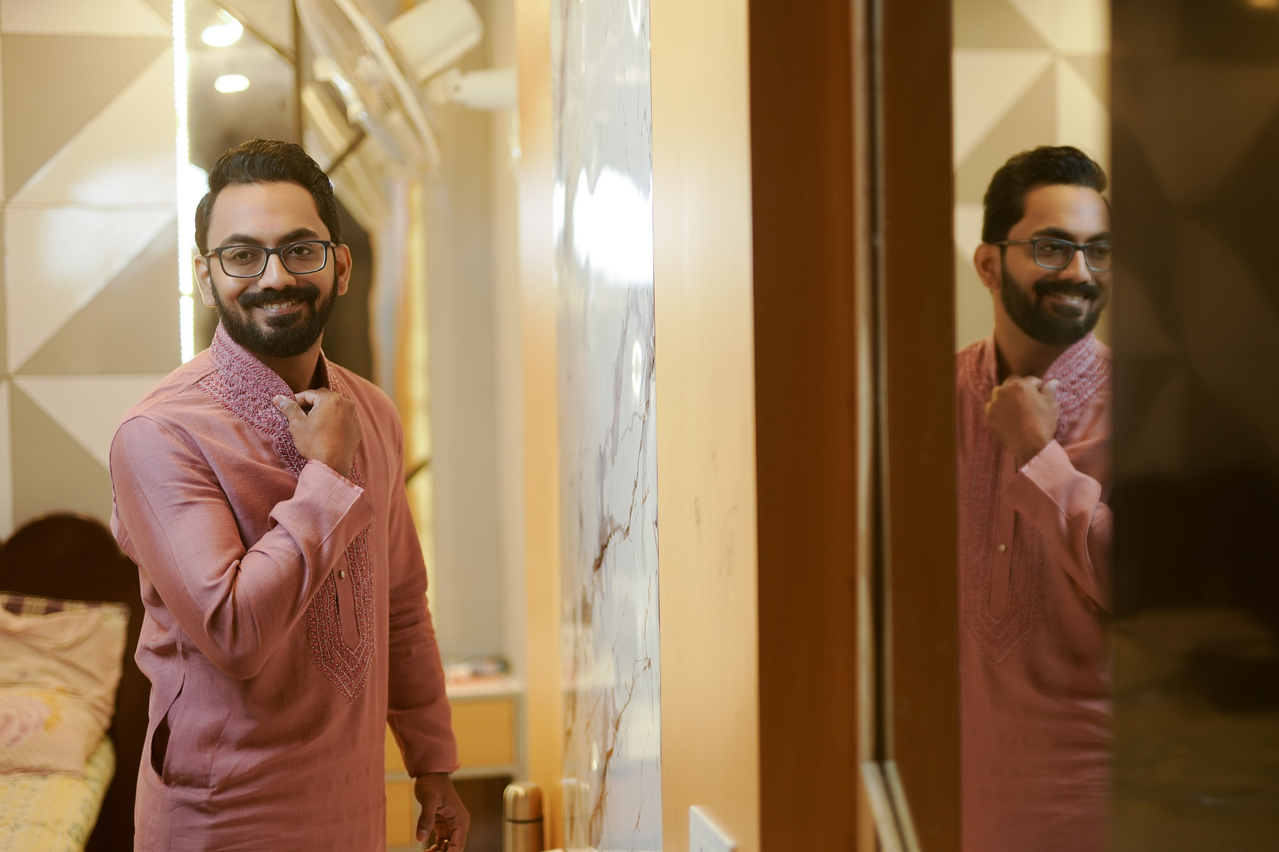 Kamala & Shyam. Menu