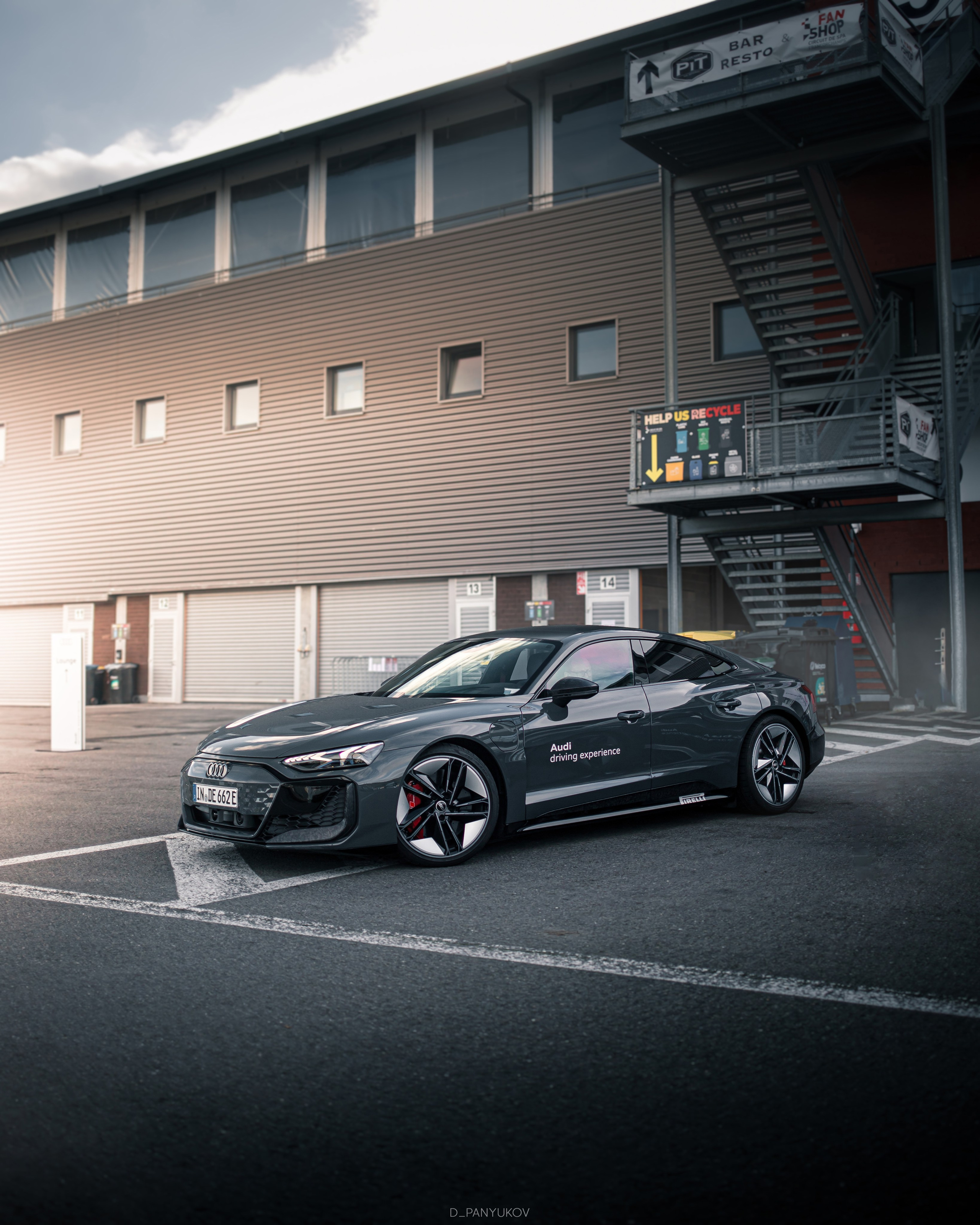 Audi Driving Experience. Dima Panyukov