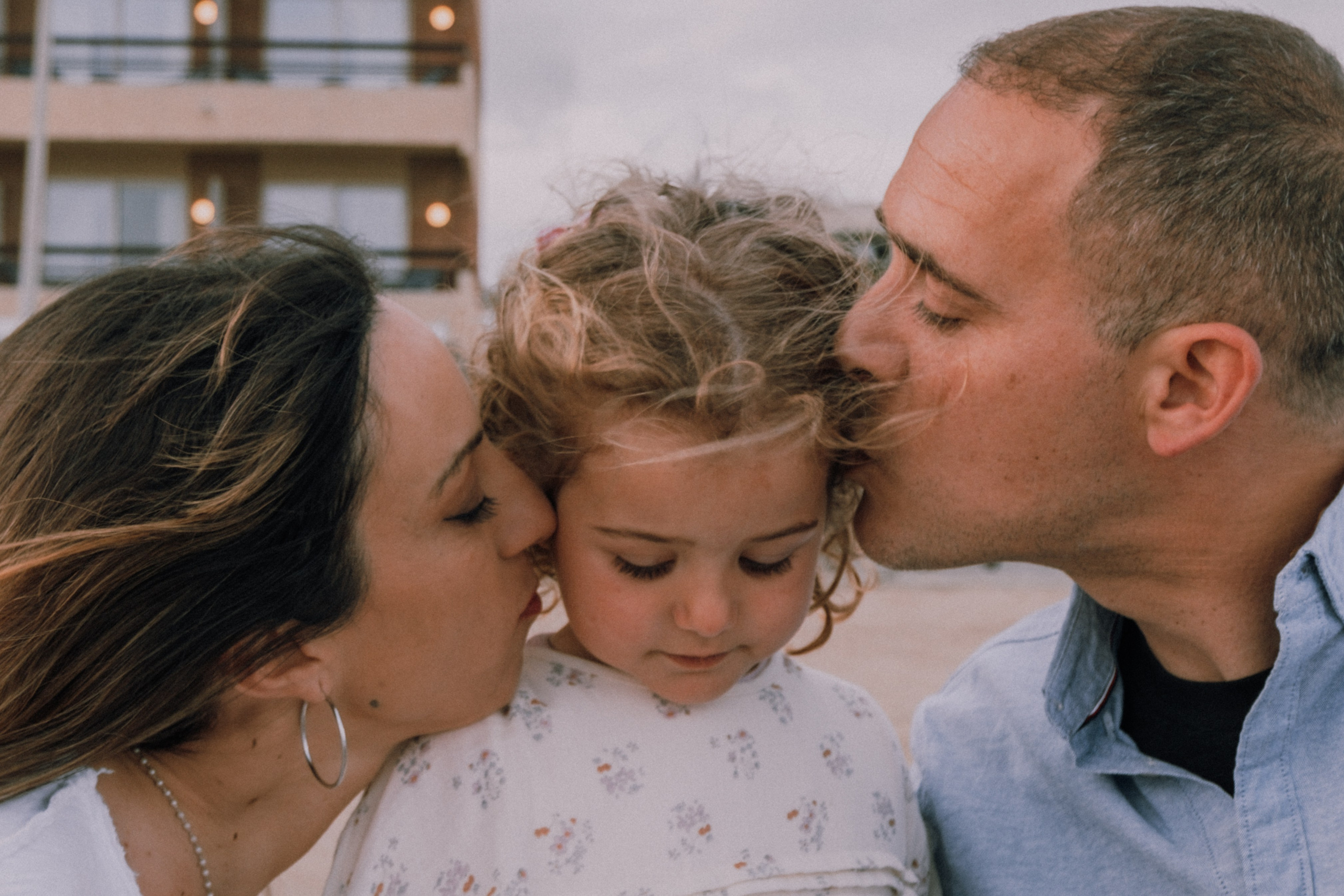 Семейная фотосессия на пляже. Профессиональная фотосъемка в Калафелле — Елена Медведева