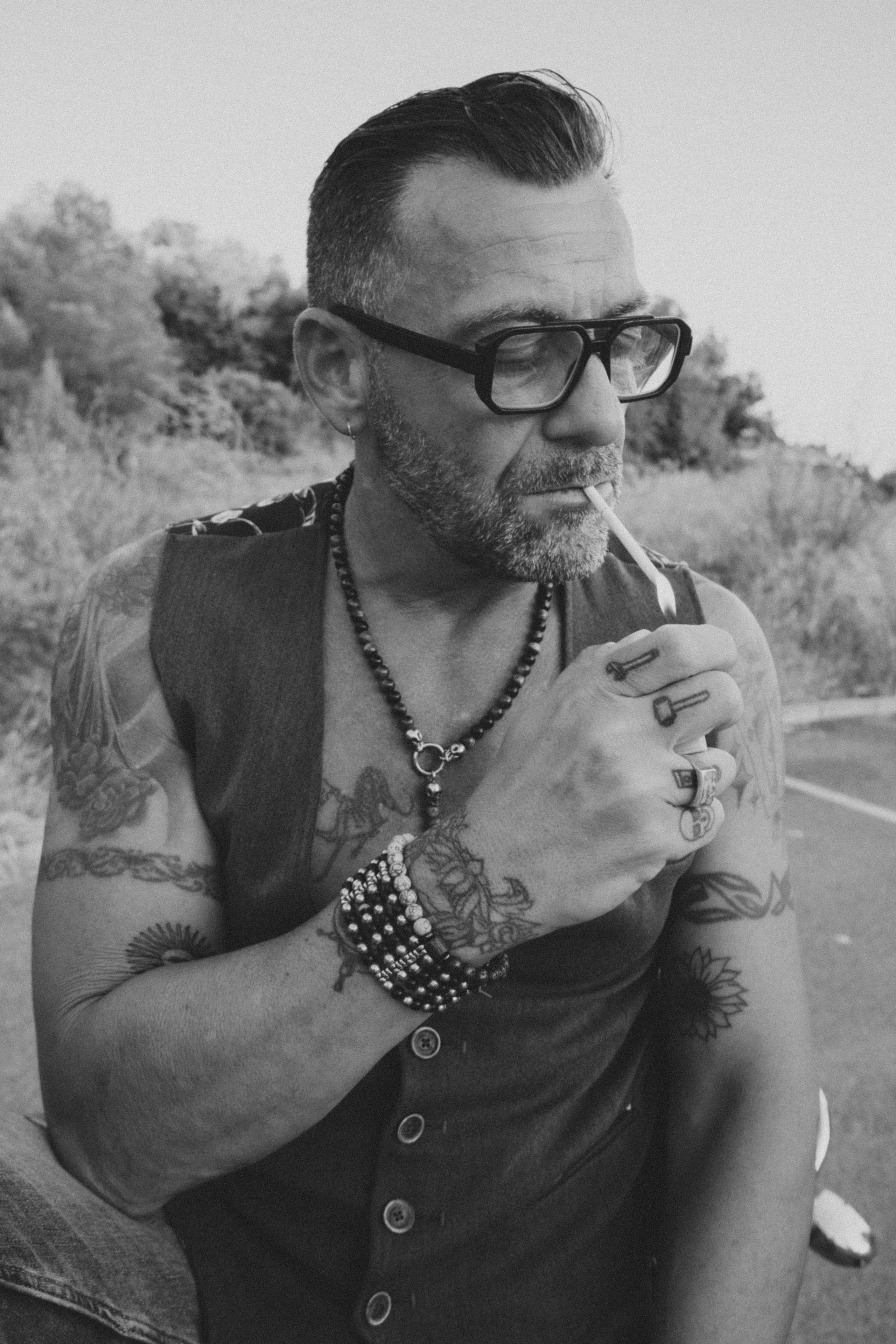 Фотосессия пары на мотоцикле. Профессиональная фотосъемка в Калафелле — Елена Медведева