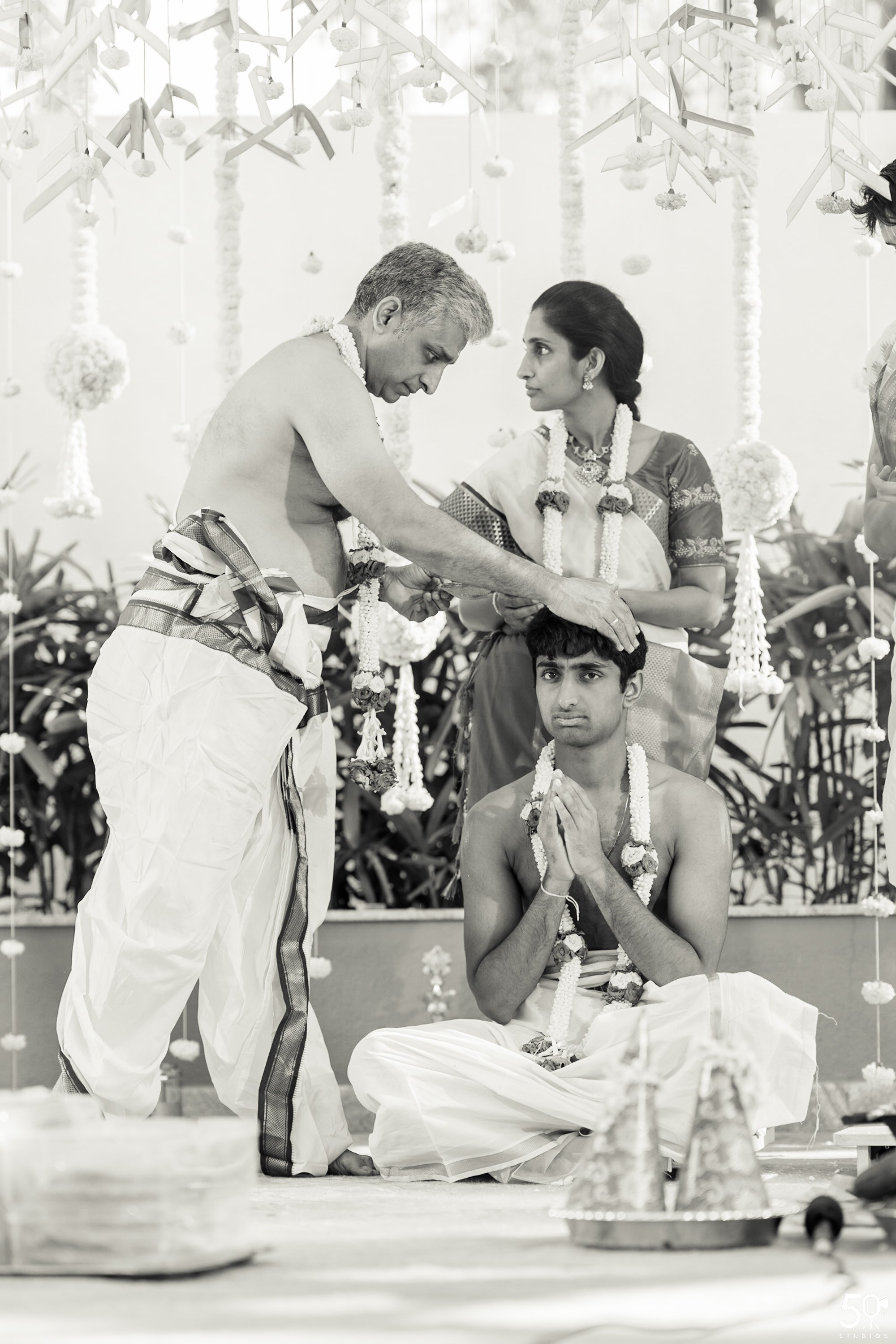 SANJAY AND SAKETH UPANAYANA. 50mm STUDIOS