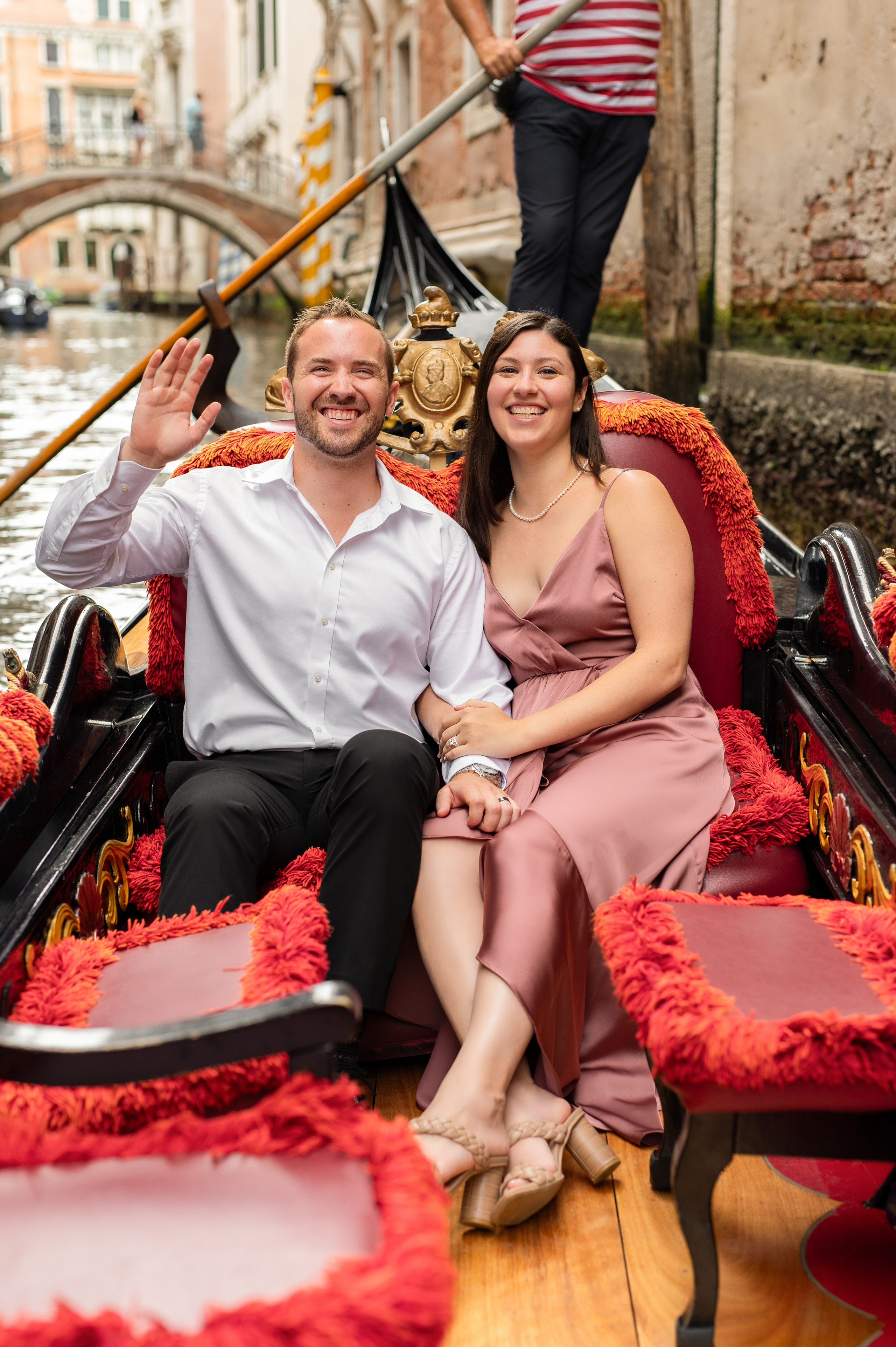 Photoshoot in gondola. Фотограф в Венеции Anna Terzi