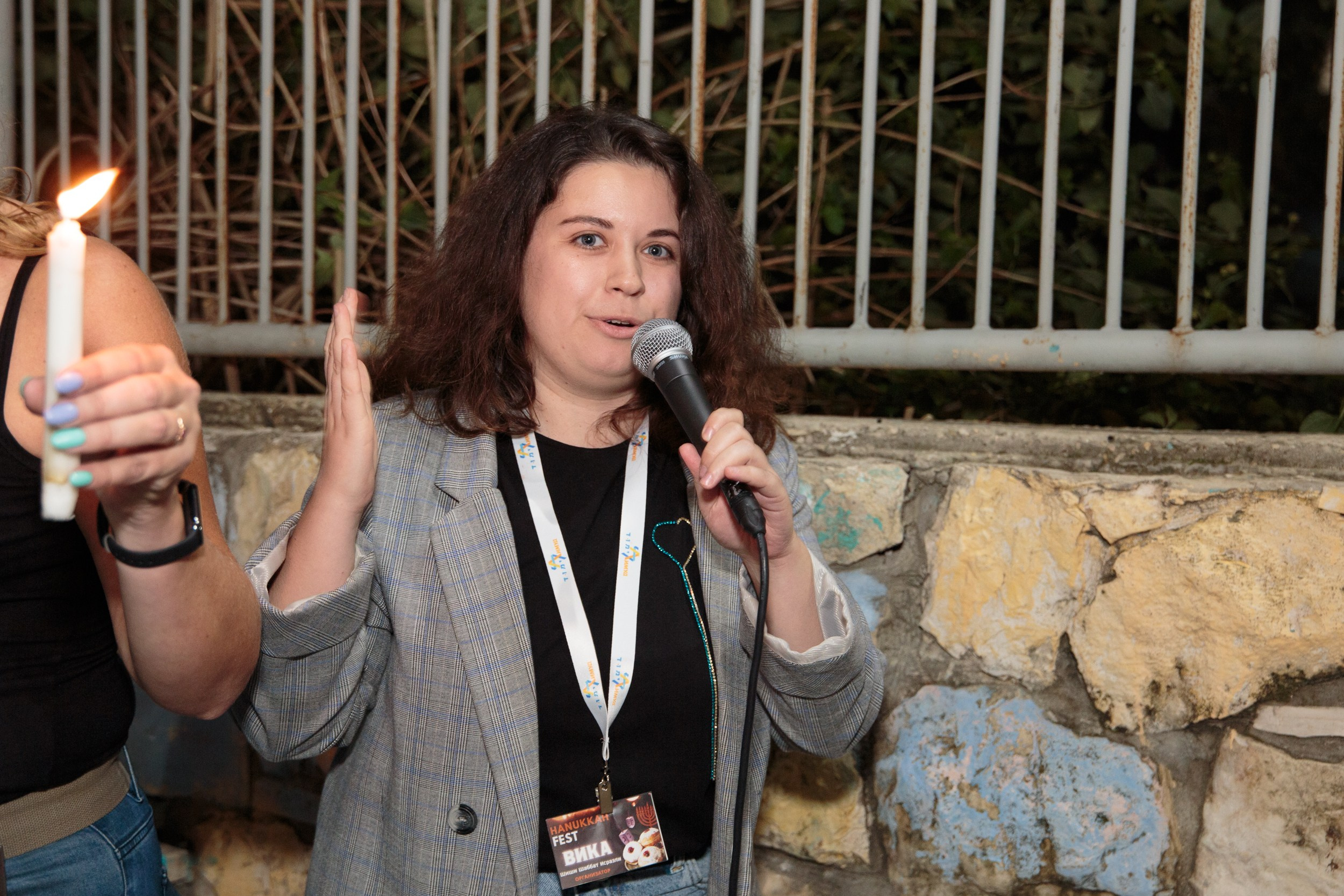 Городская Ханука Хайфа 2023. Портретный и репортажный фотограф в Израиле Рома Бирман