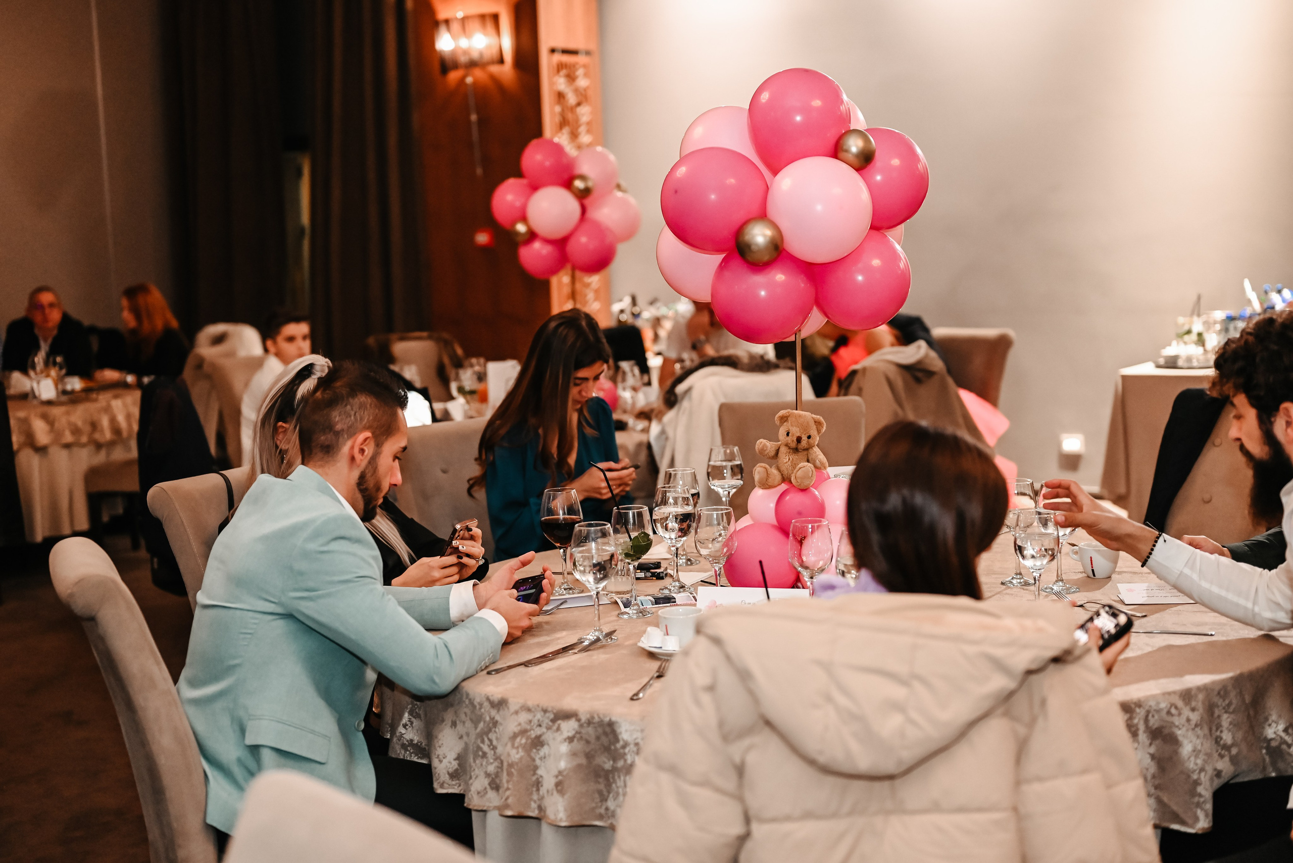 Decor tematic la petrecerea de botez – imagine realizată de Ana Maria Drăgan