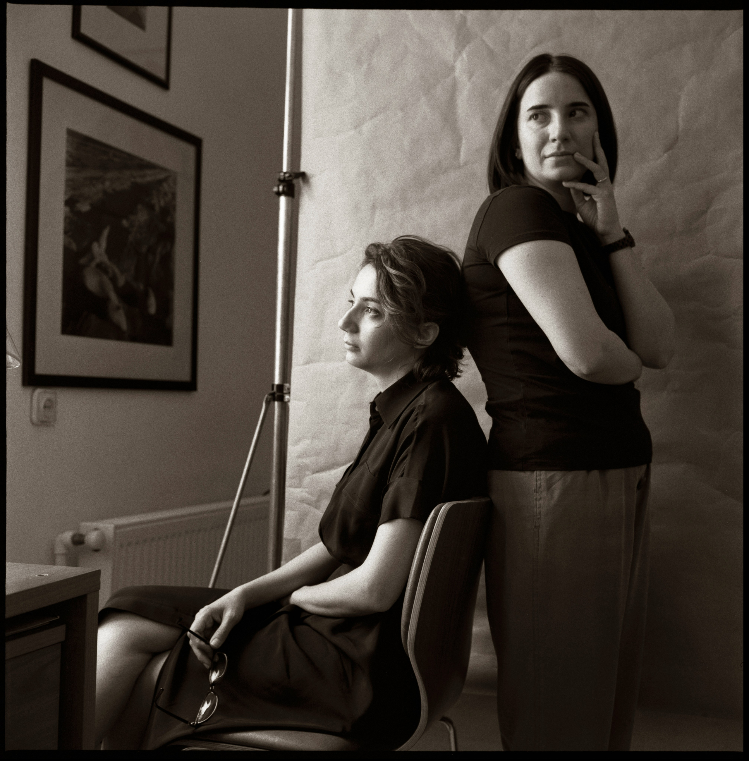 Portrait of my students. Baku, 2021