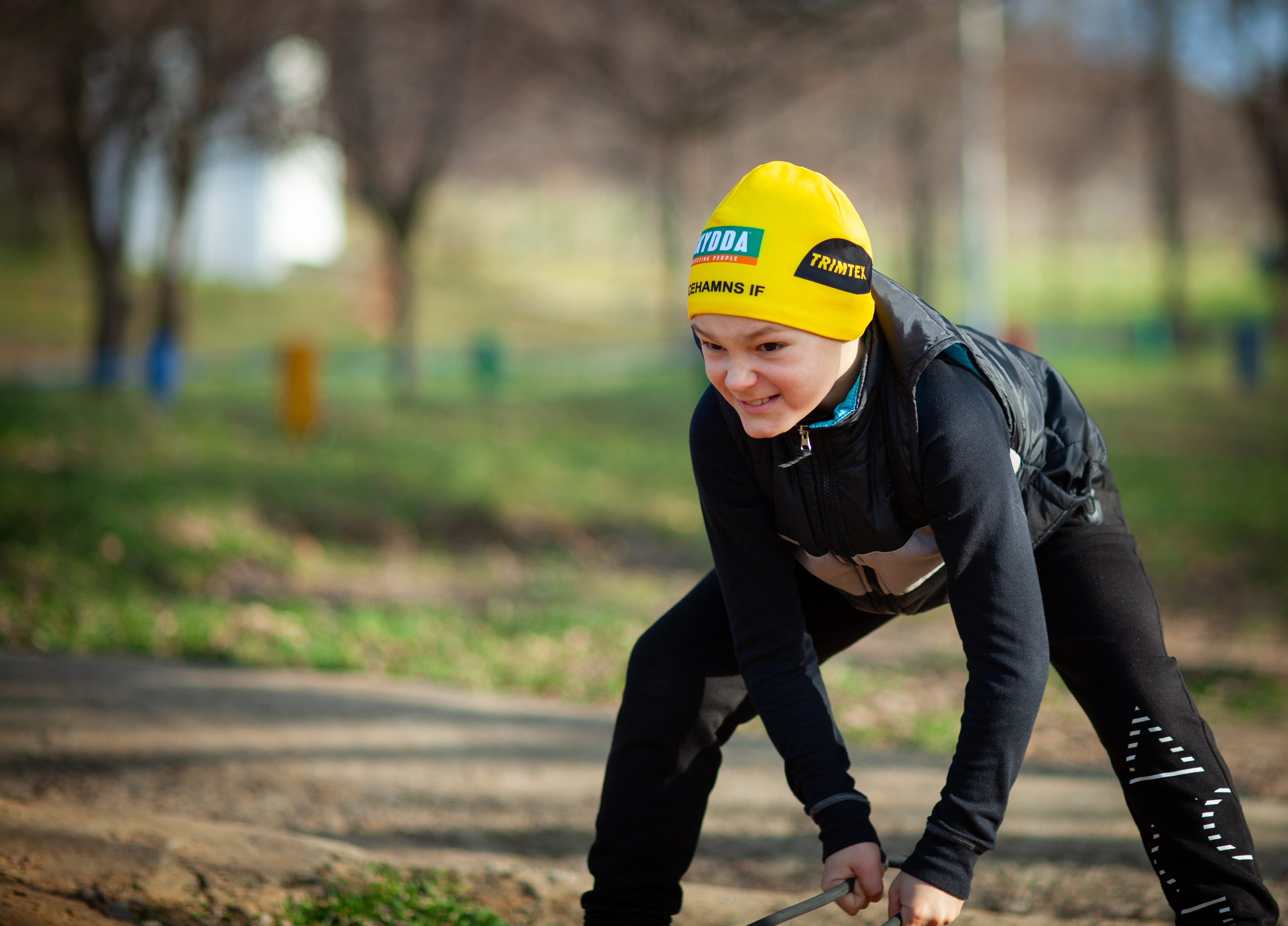 Мішка на тренируванні