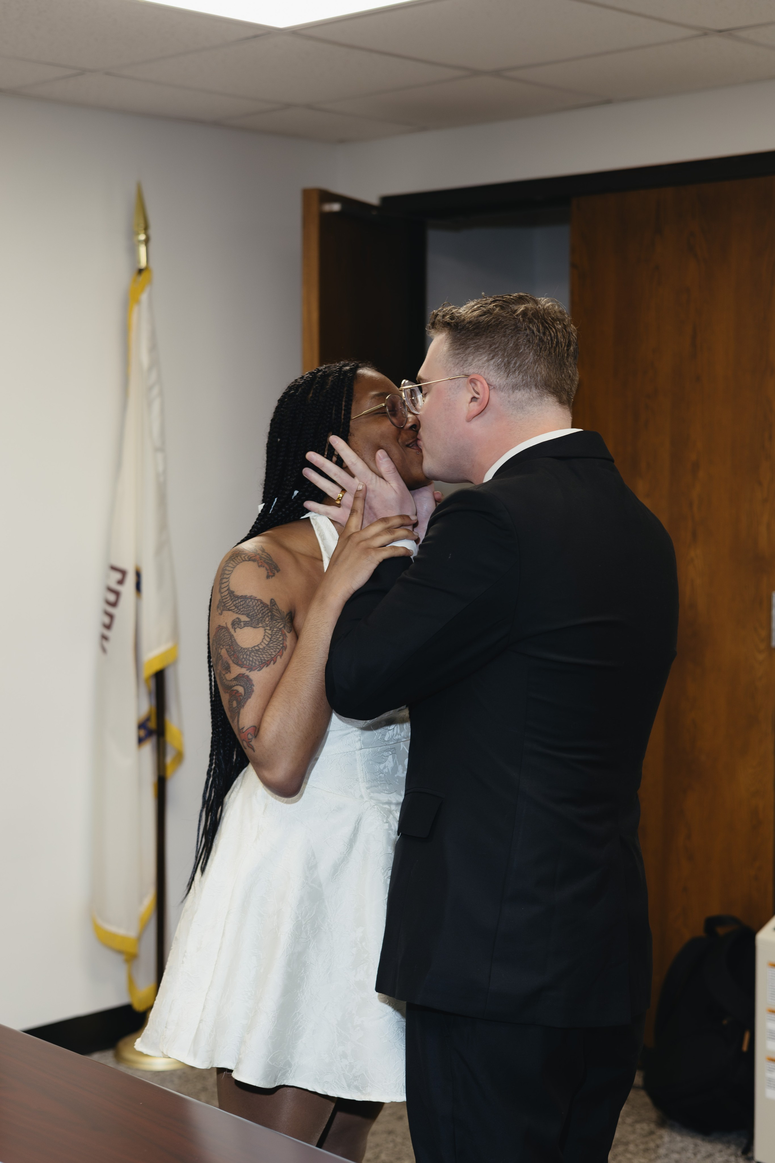 Chicago Courthouse Elopement | Jda & Rich. Chicago Wedding Photographer | Margarita Chudinova