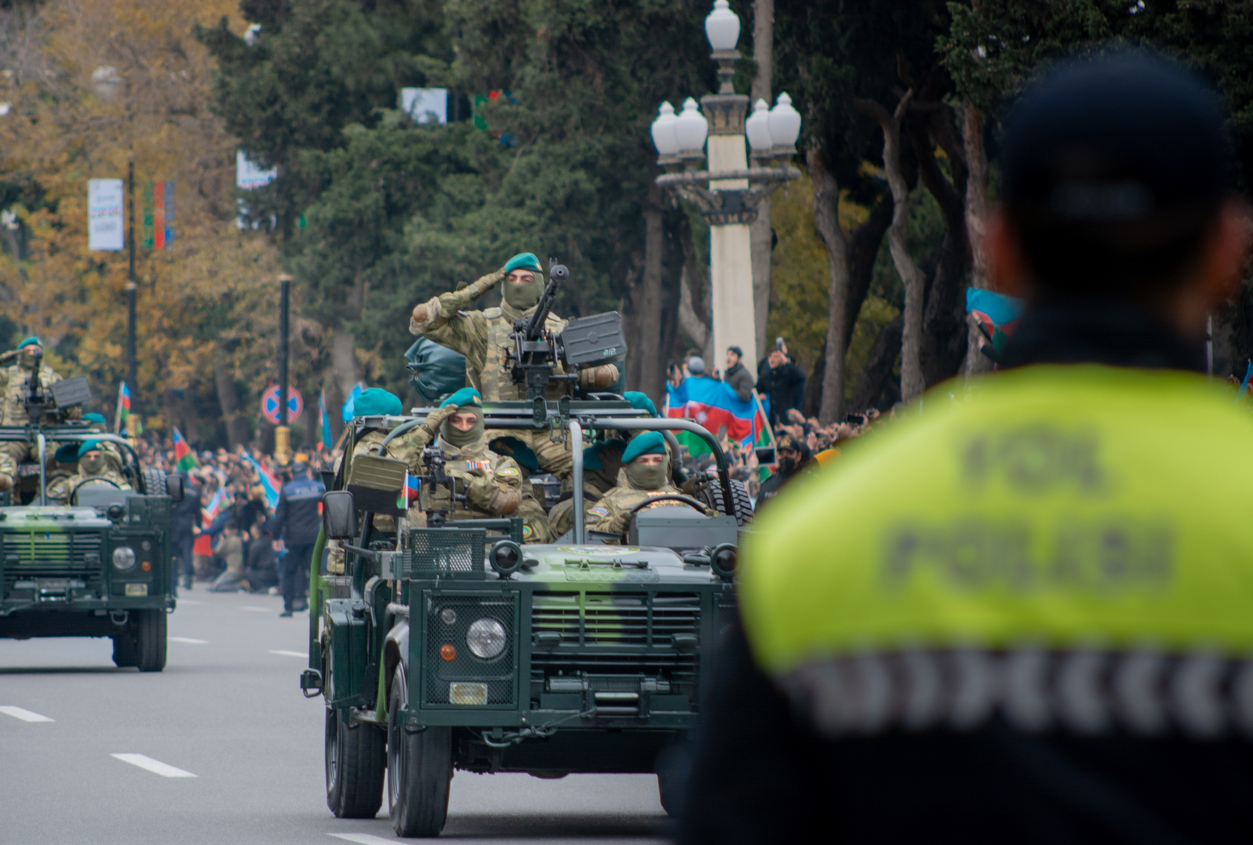 2020 Qələbə paradı. Fotoqraf Vəli Məmmədov