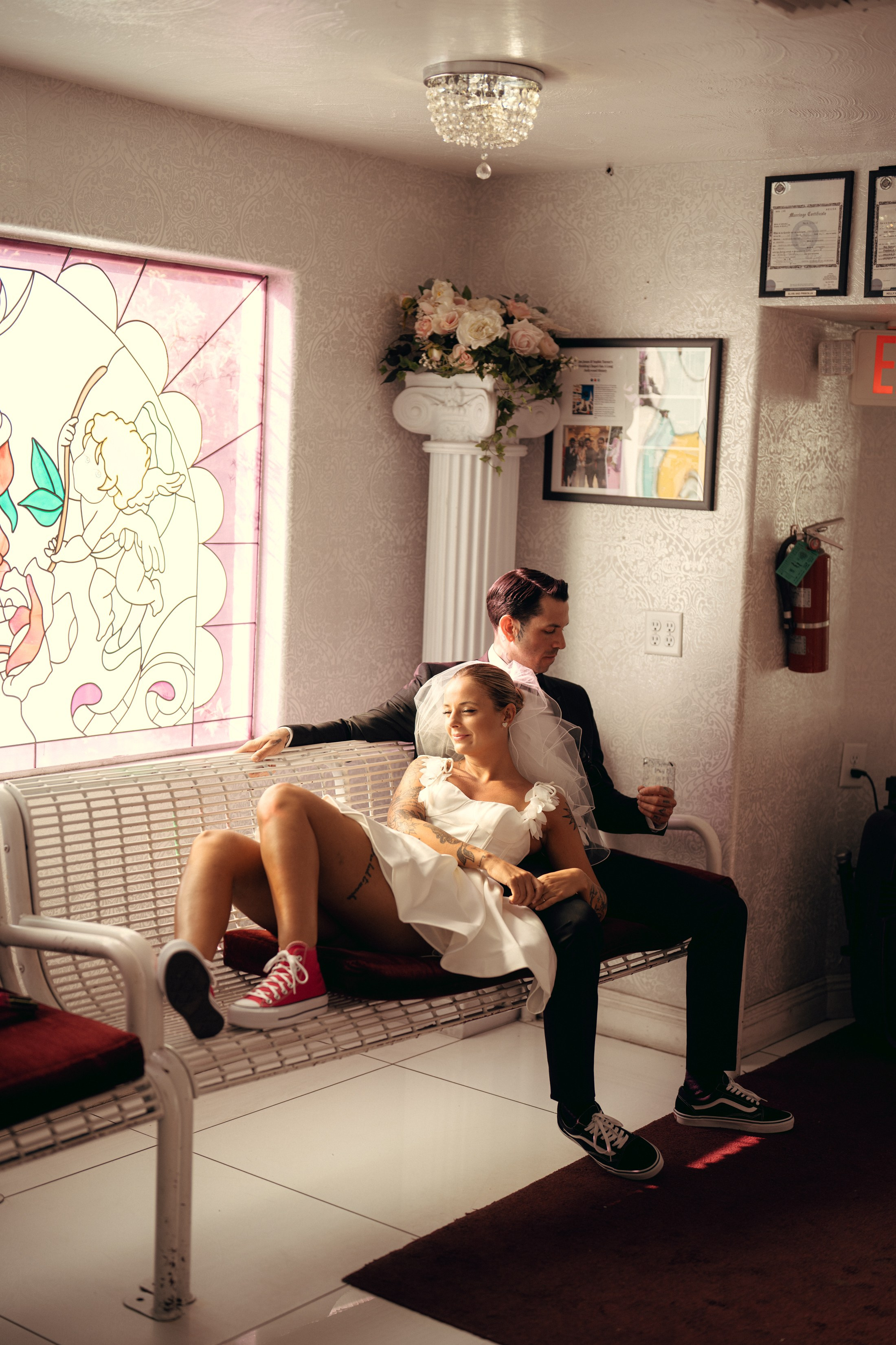 Klara&Marsel. Wedding & elopement photographer Viktoriya Kravtsov. Las Vegas