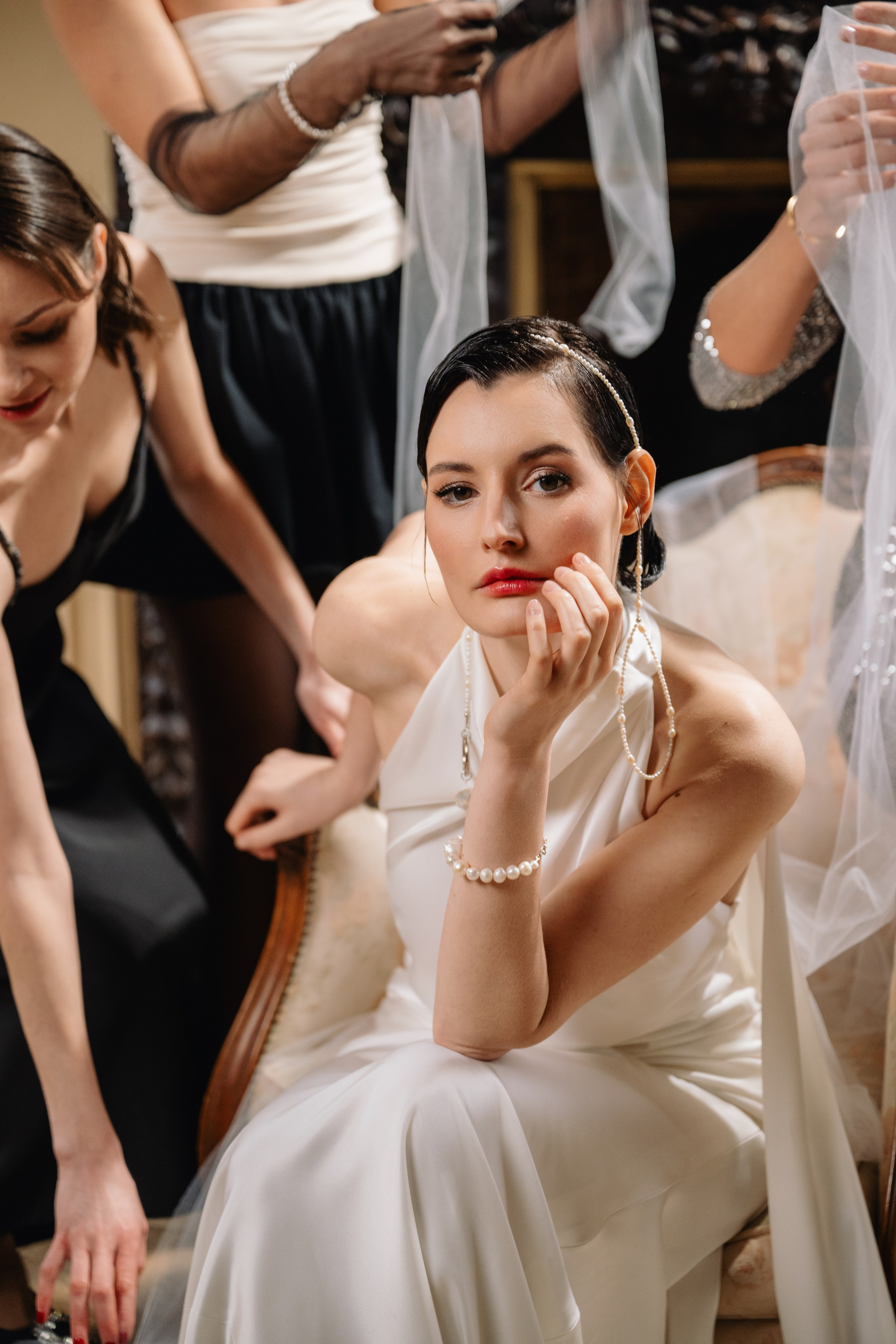 Elegant Barcelona wedding at La Baronia captured on film and digital Romantic destination wedding photography near Barcelona, Spain