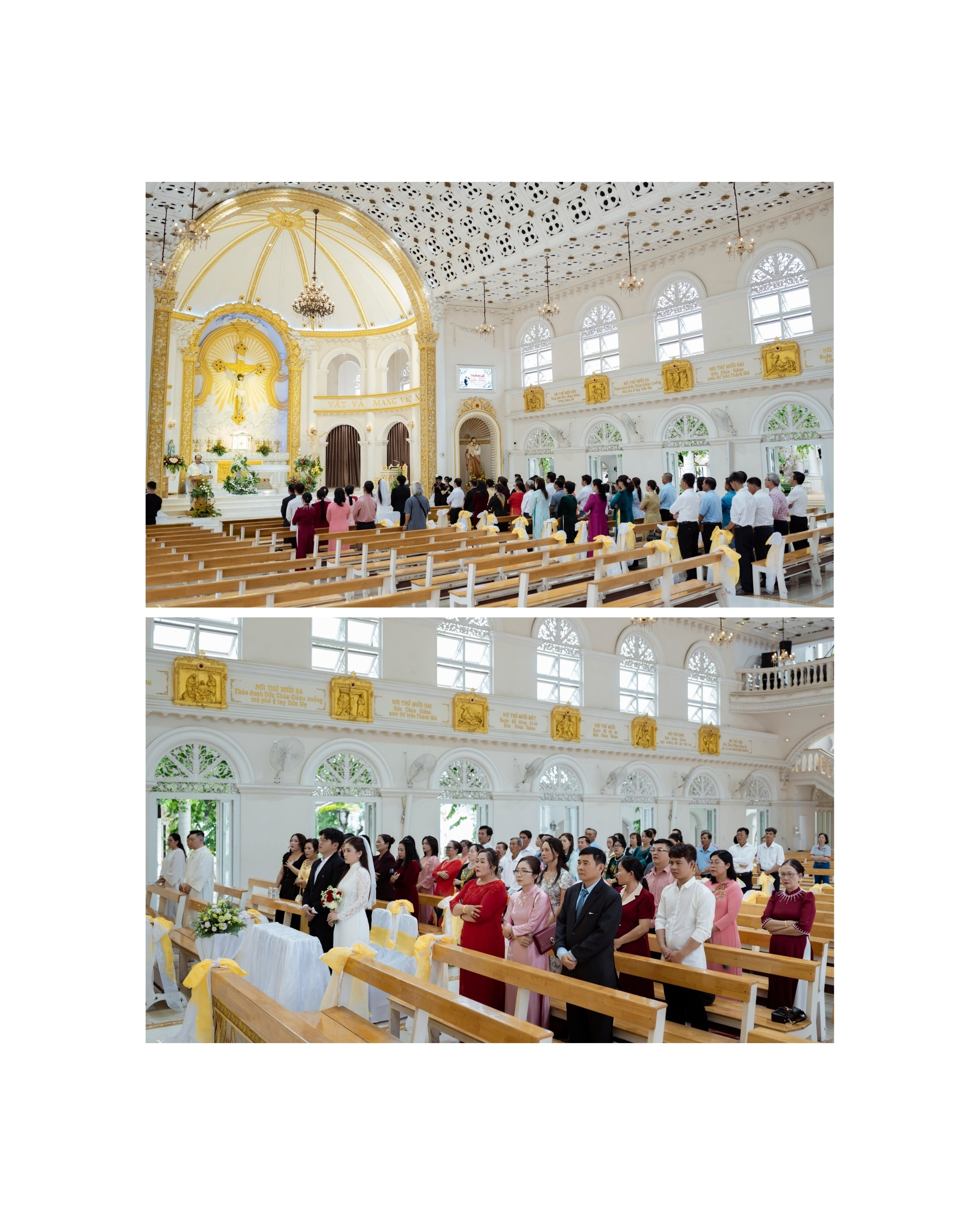 NHÀ THỜ — ANH & TRANG. WEDDING PHOTOGRAPHER IN VIETNAM