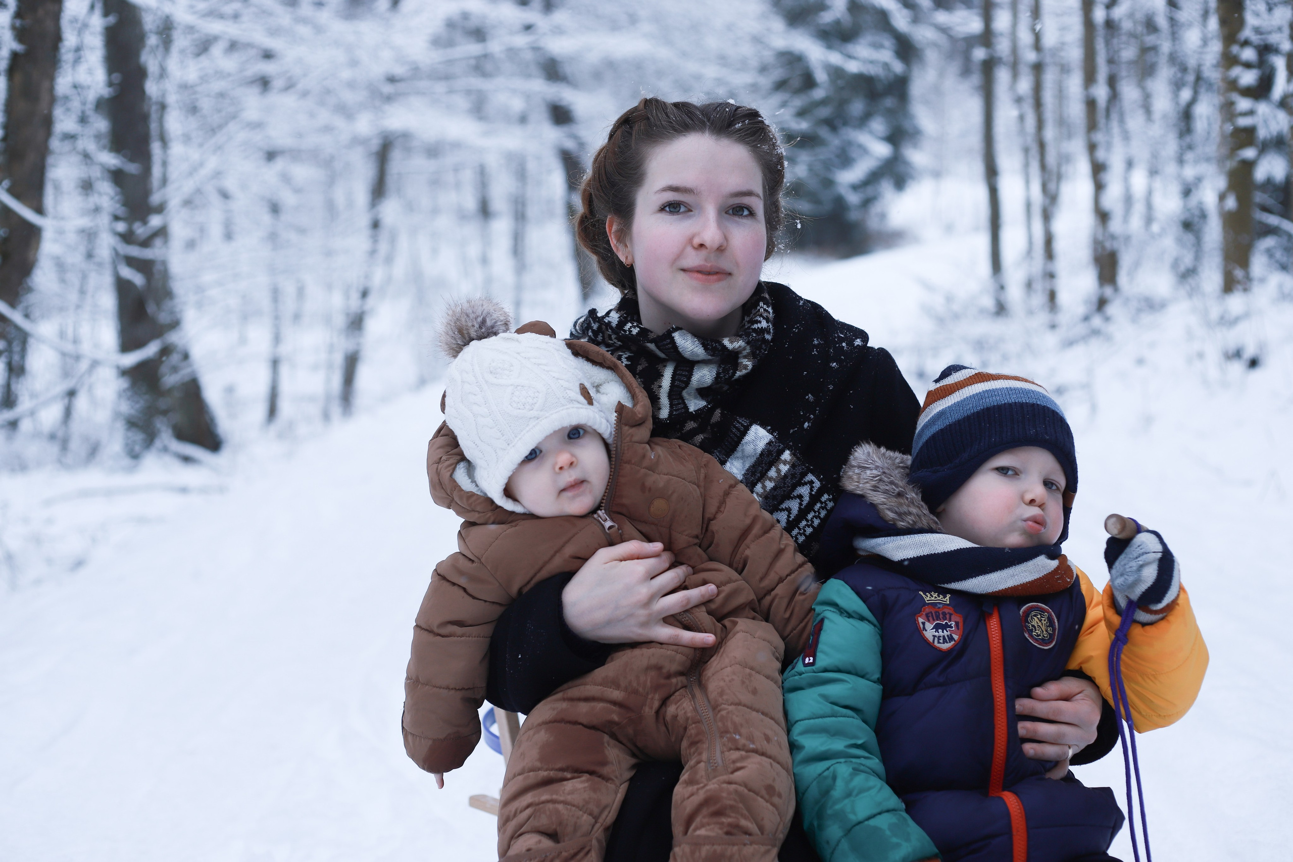 Winterfotografie (im Wald). Olena Fritz Fotografie