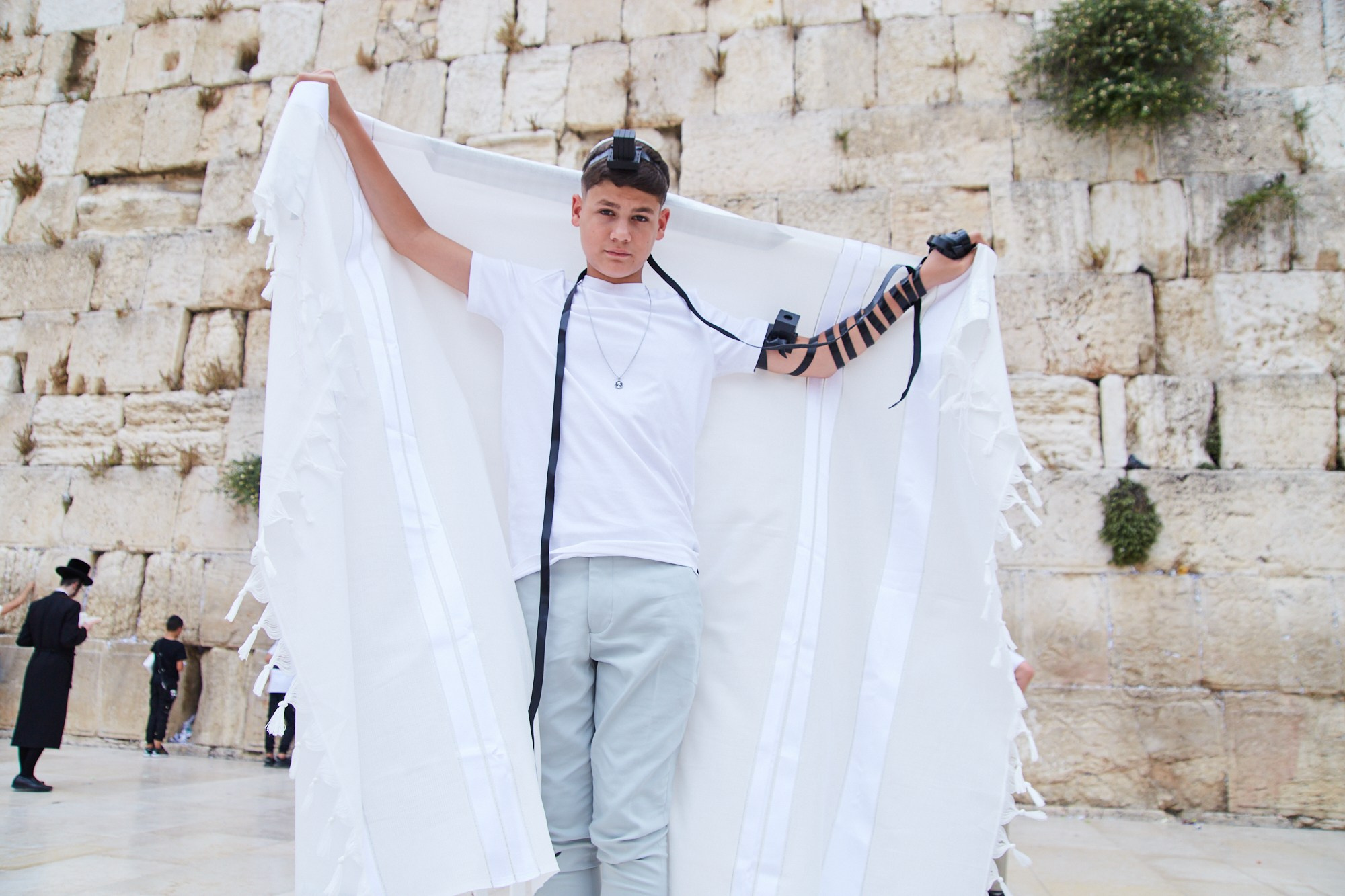 Бар-мицва на Котеле 2. Портретный и репортажный фотограф в Израиле Рома Бирман