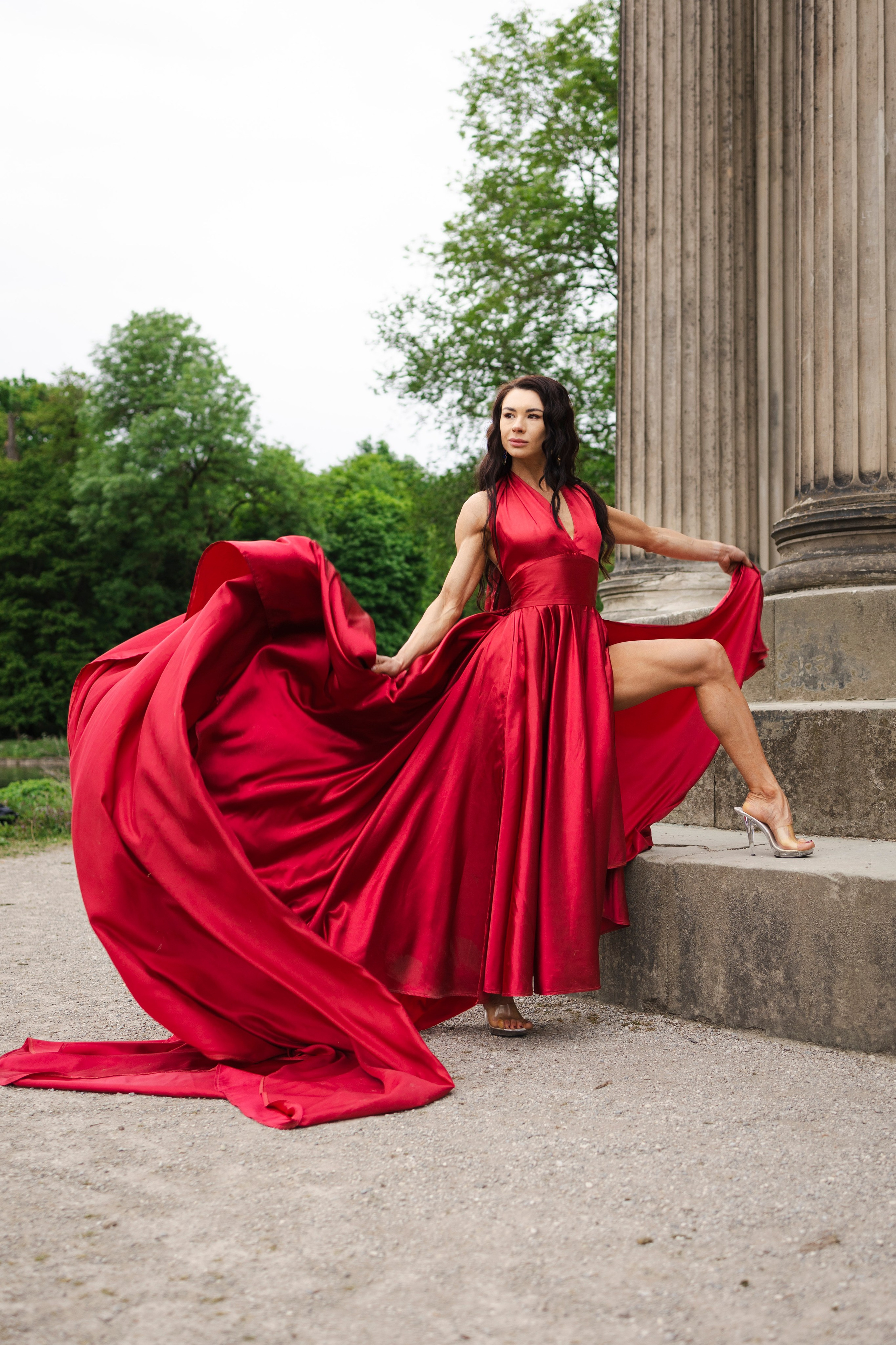 Long dresses shooting. Photographer in Munich