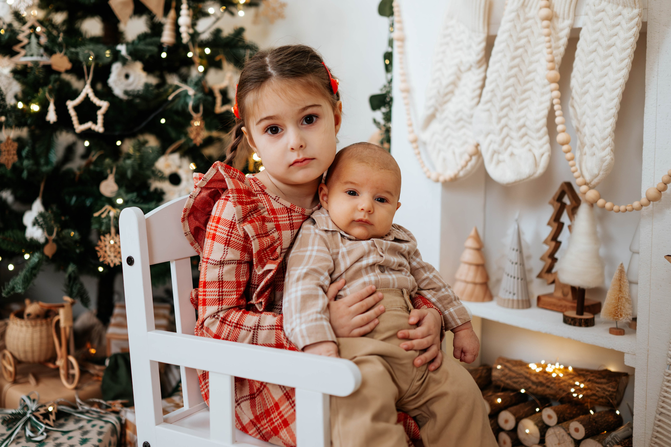 Radosavljevići - novogodišnje fotografisanje. Dečiji i porodični fotograf