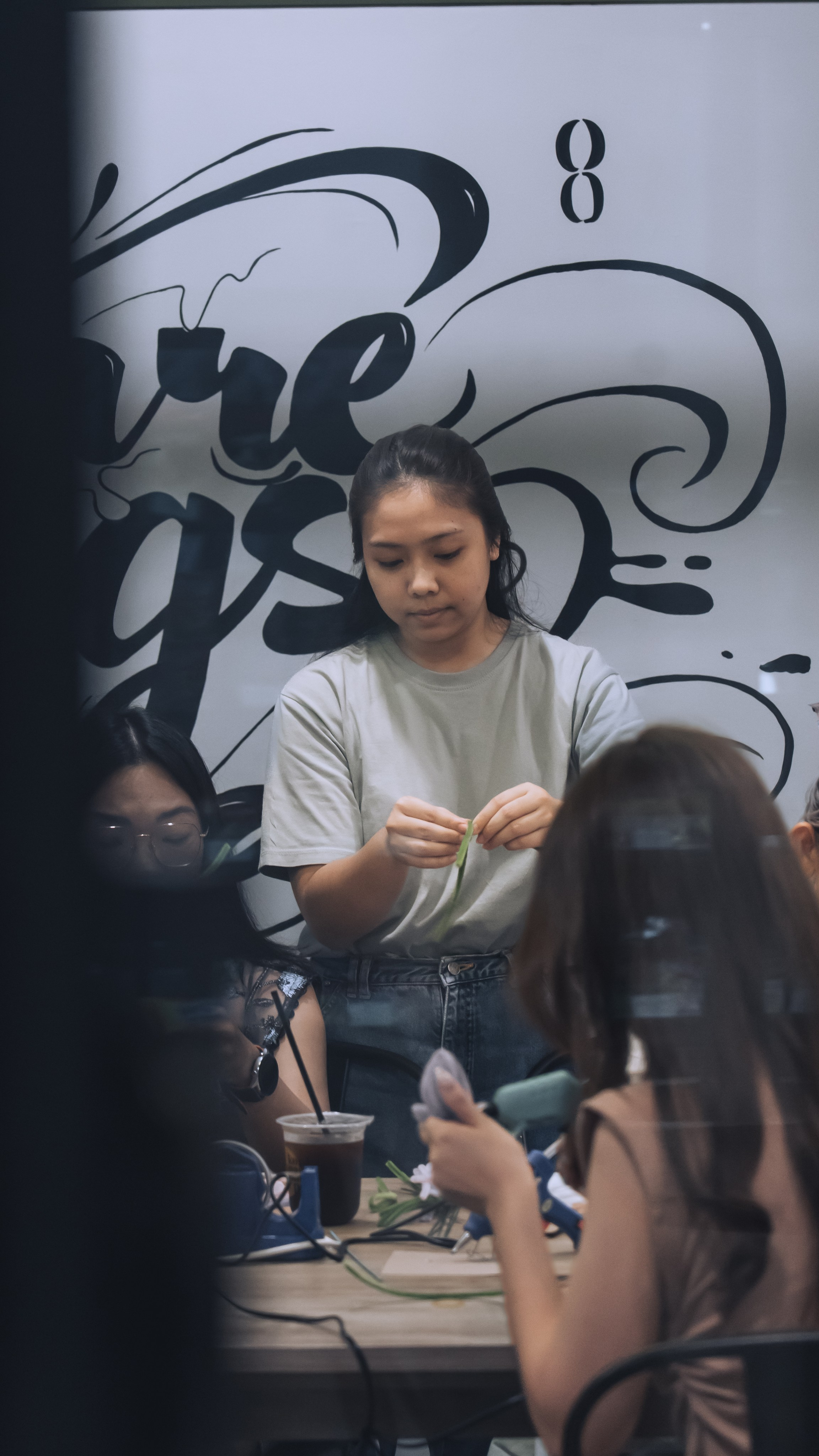 Pipe Cleaner Flower Workshop. Aro Salaka Event Photography