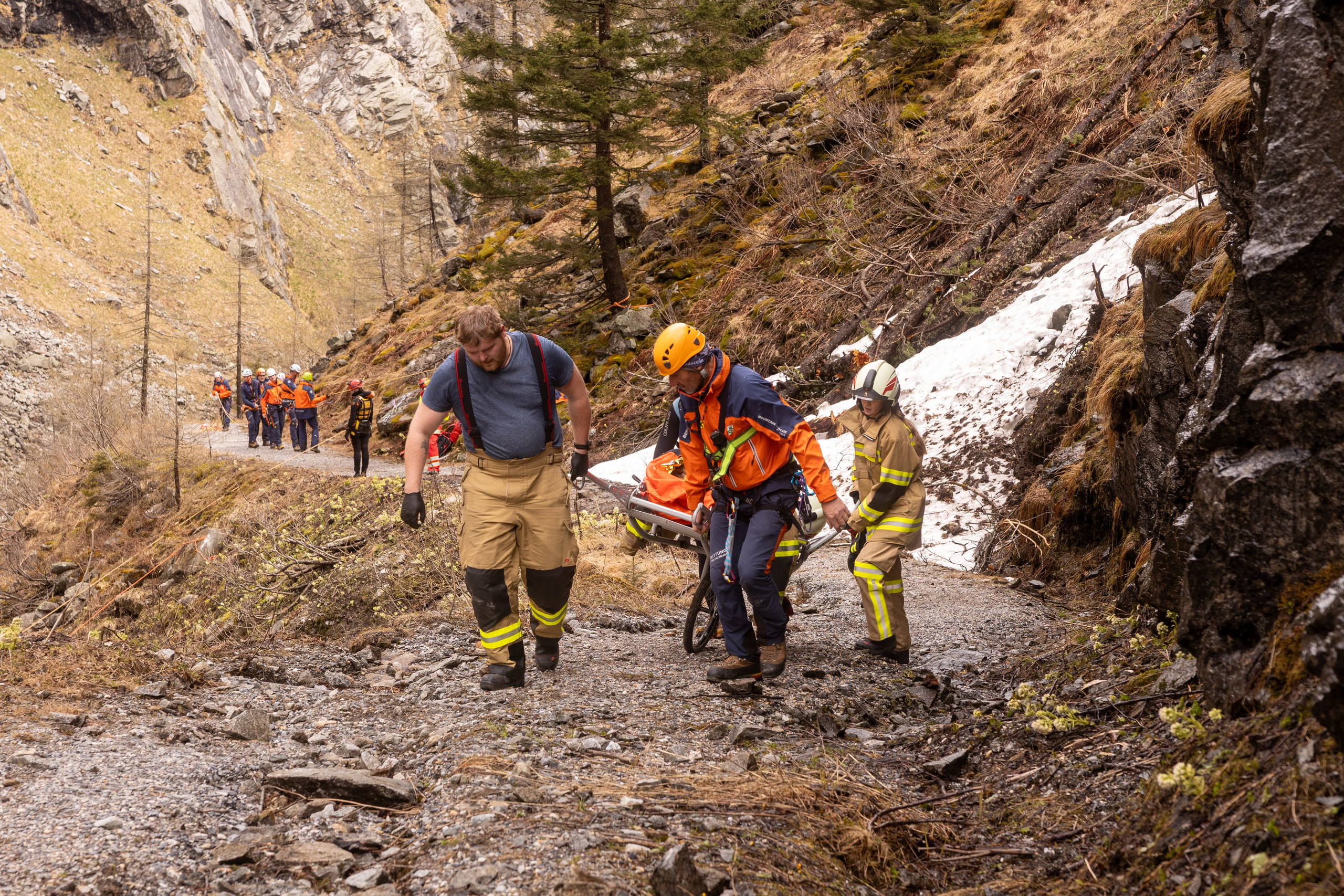 BEZIRKSÜBUNG WASSERRETTUNG 2025, Sportgastein. Guzel Kolobova| Fotografin| Salzburg