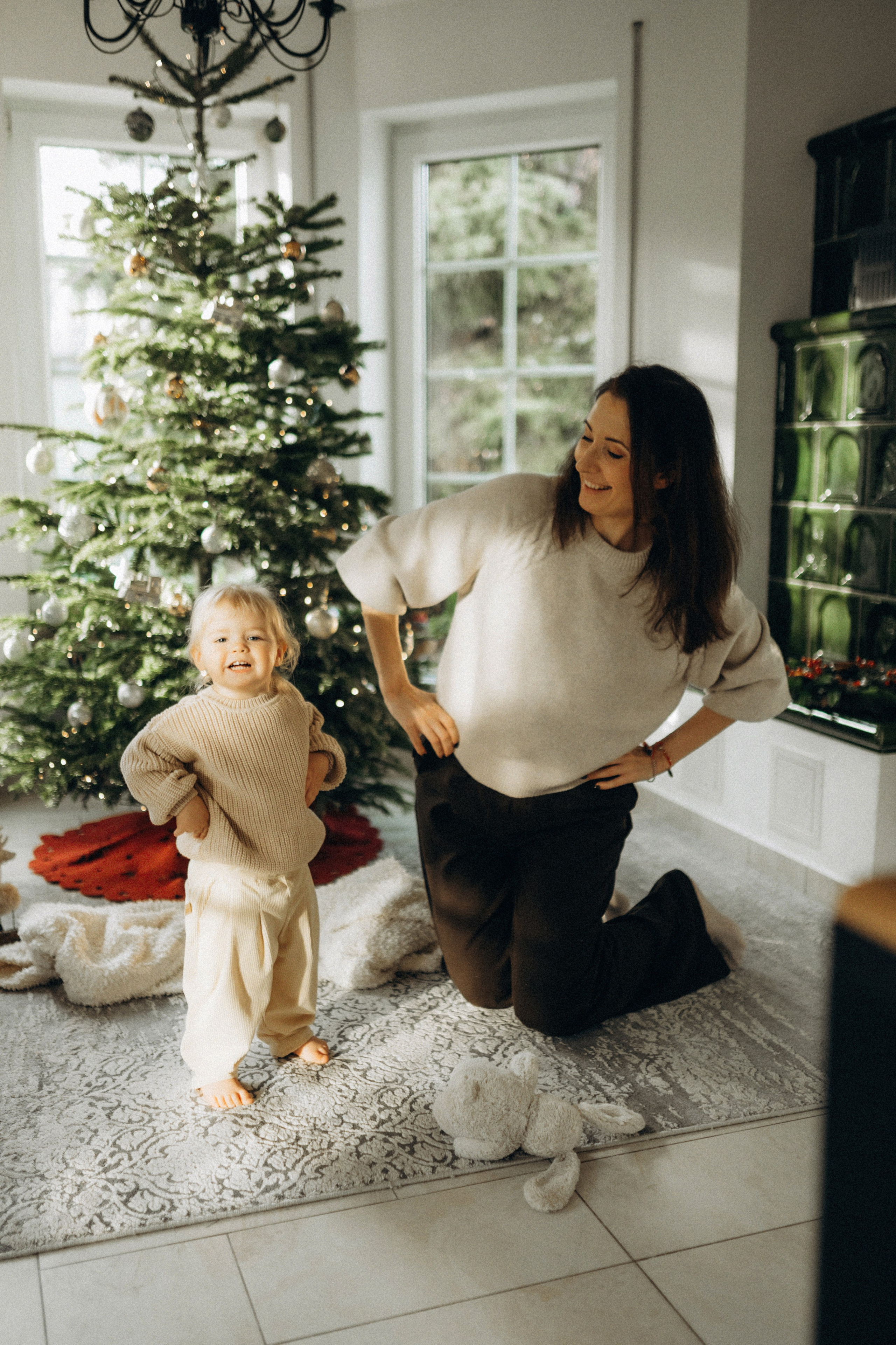 Новогодняя домашяя фотосессия. Семейный фотограф Лейпциг, Германия