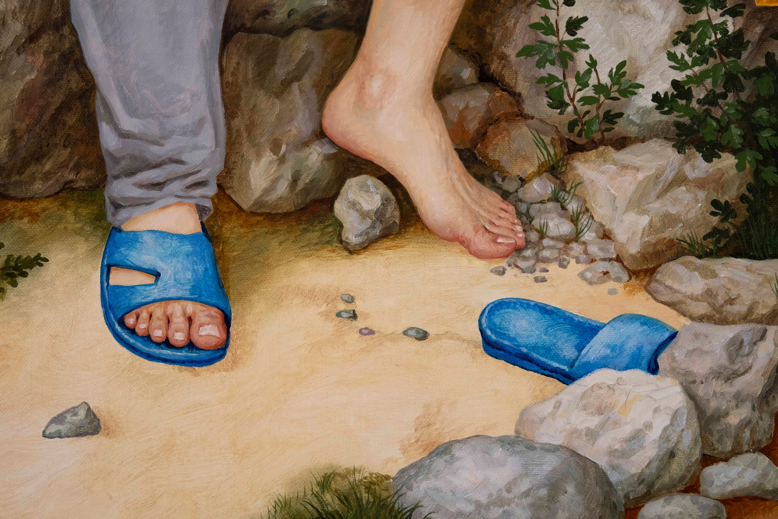 Waiting for the signal. Paul Rog