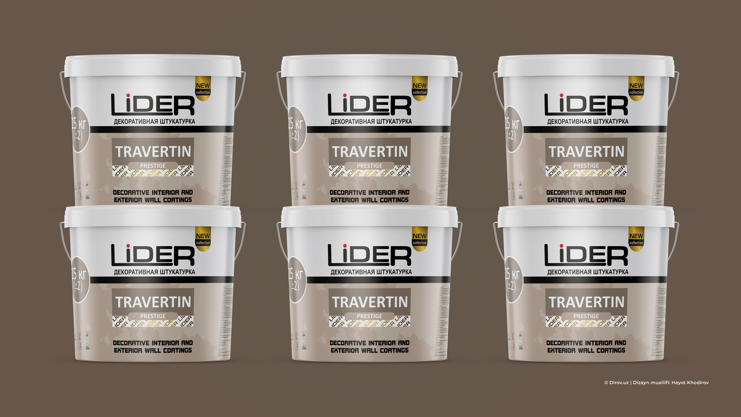 Lider — Tarertin - Qadoq dizayni. Dirov — Hayot Khodirov