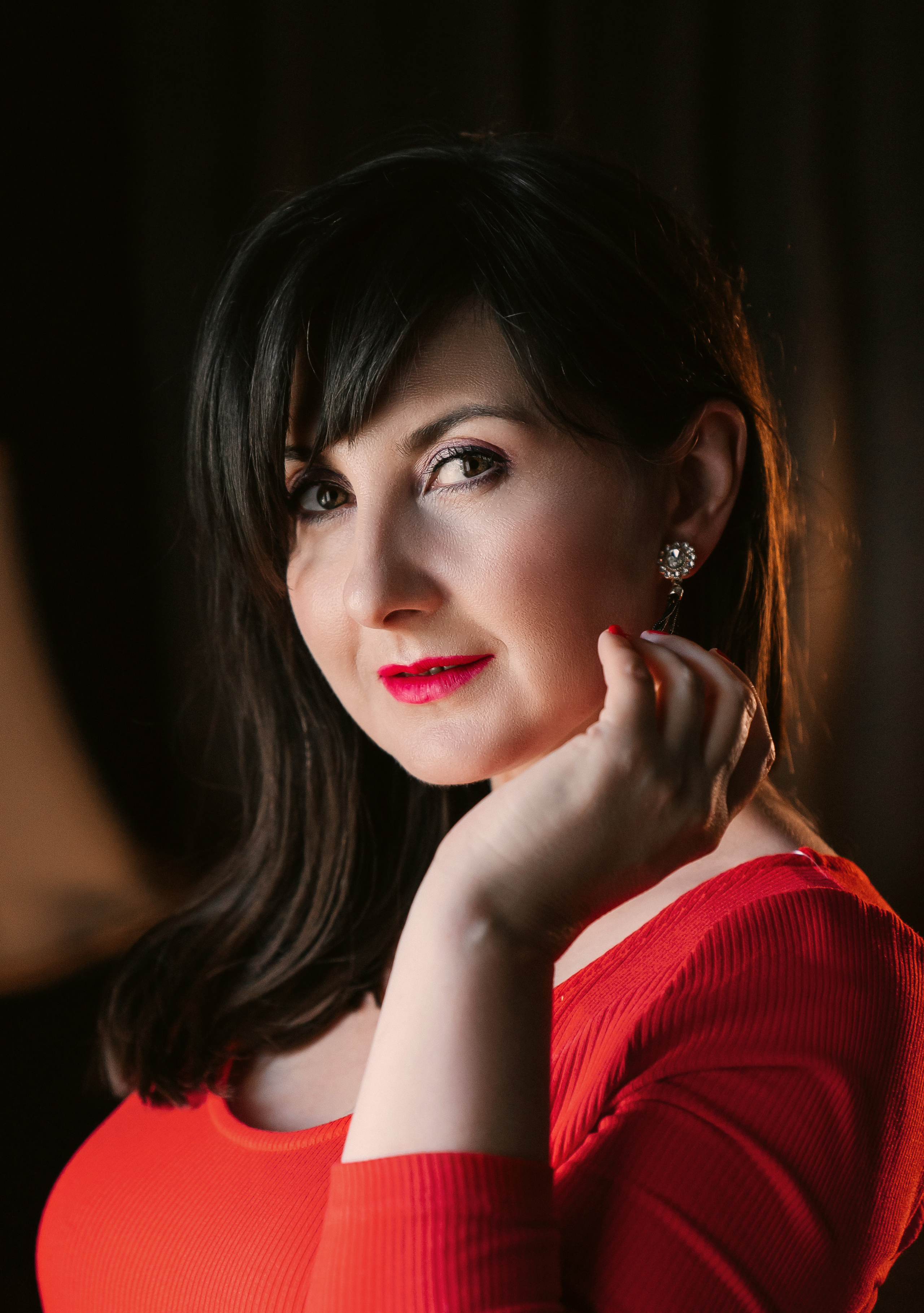 Frauen Porträt. Hallo, ich bin Nadya - Fotografin aus Linz, Oberösterreich