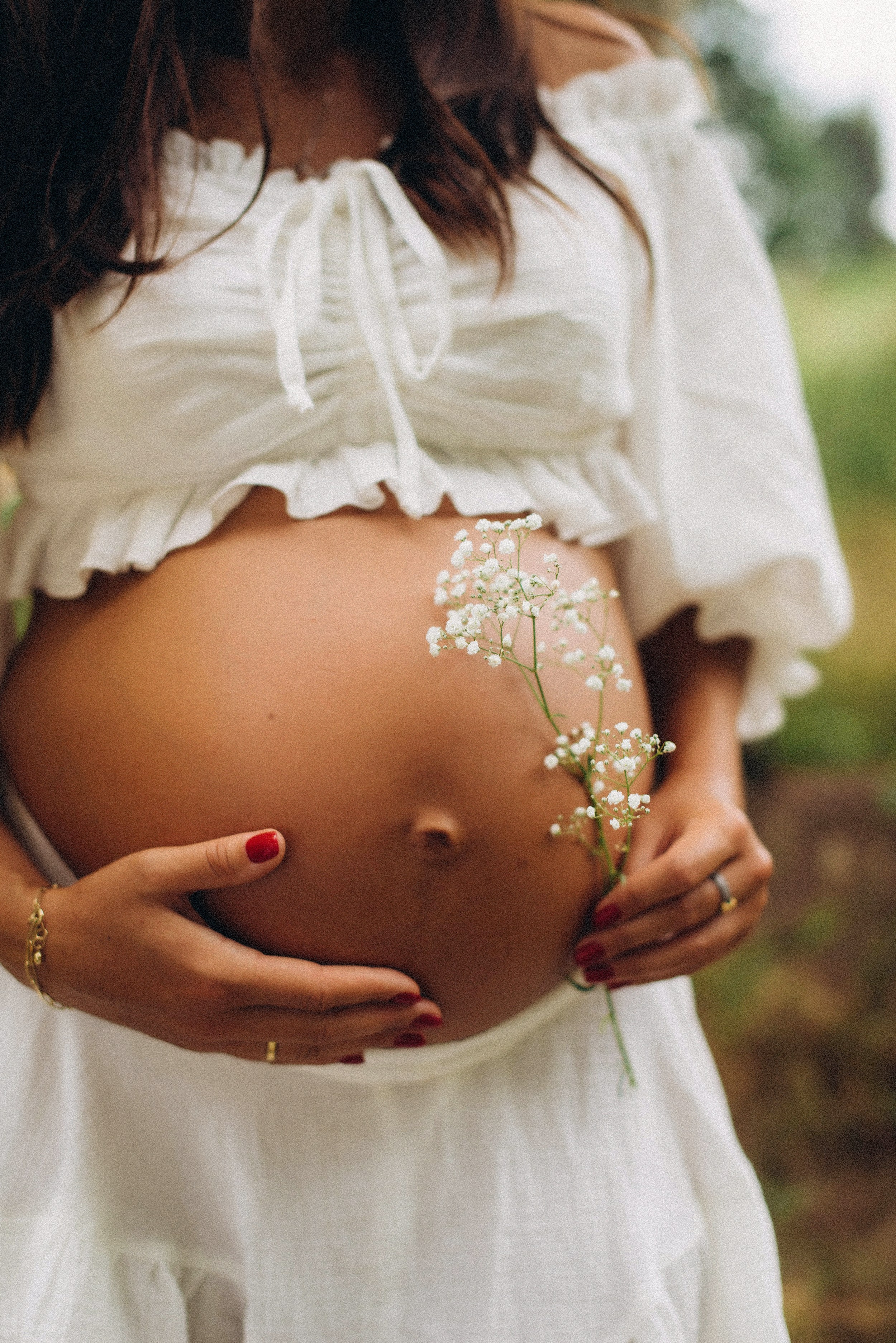 Беременность на природе. Семейный фотограф Лейпциг, Германия