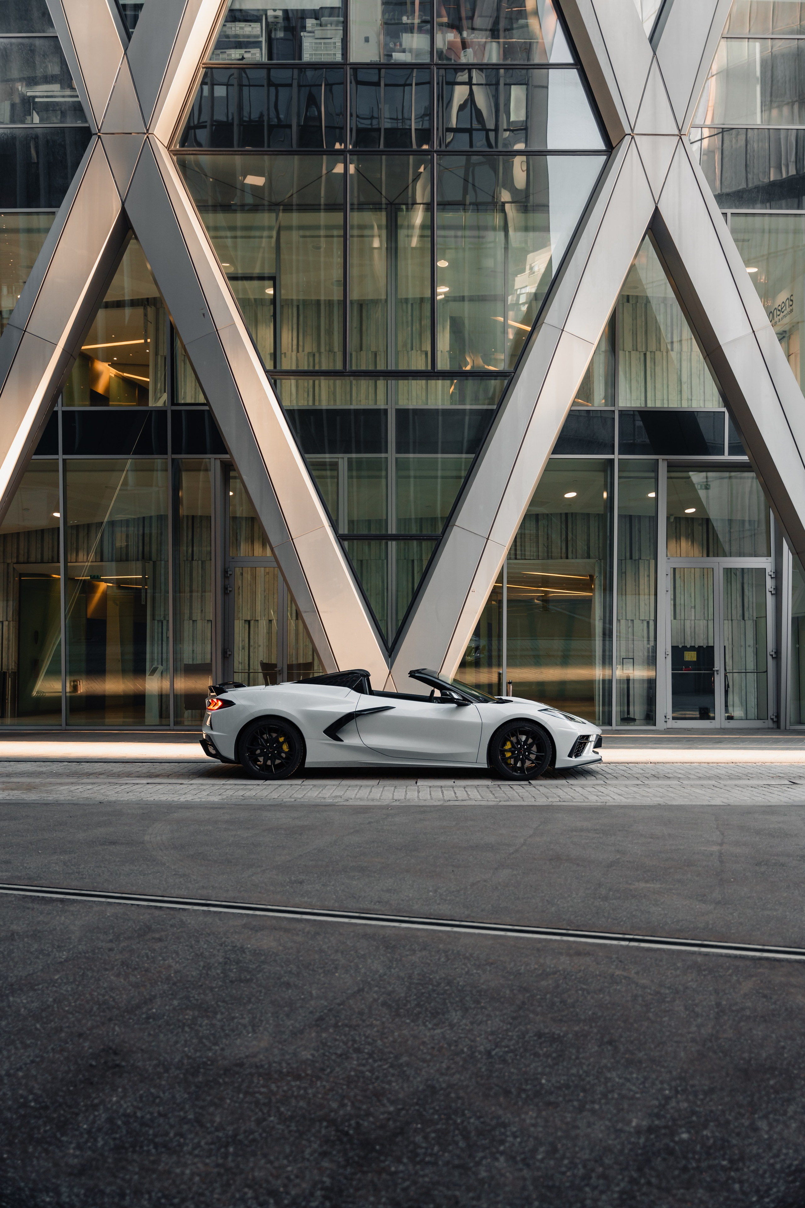 Chevrolet Corvette C8. Photographe de voitures à Paris — Vitalii Motruk