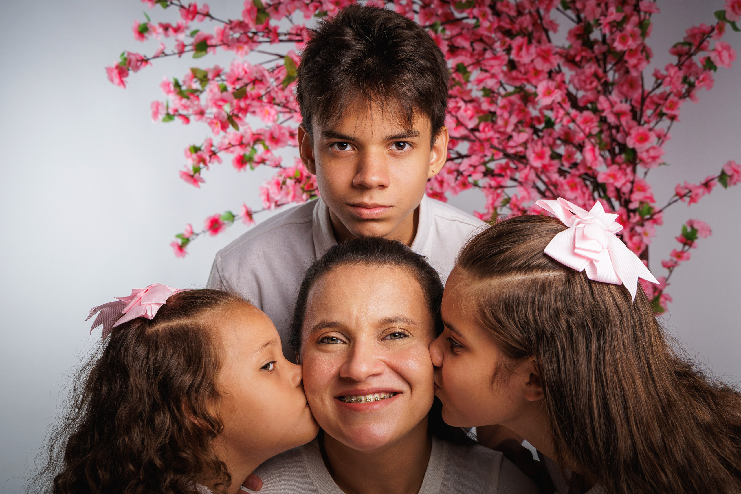 Dia das Mães — Kaly e filhos. Lucas Edgard, Fotógrafo em Teresina — PI. Família, Festas, Casais, Gestantes e Retratos Profissionais