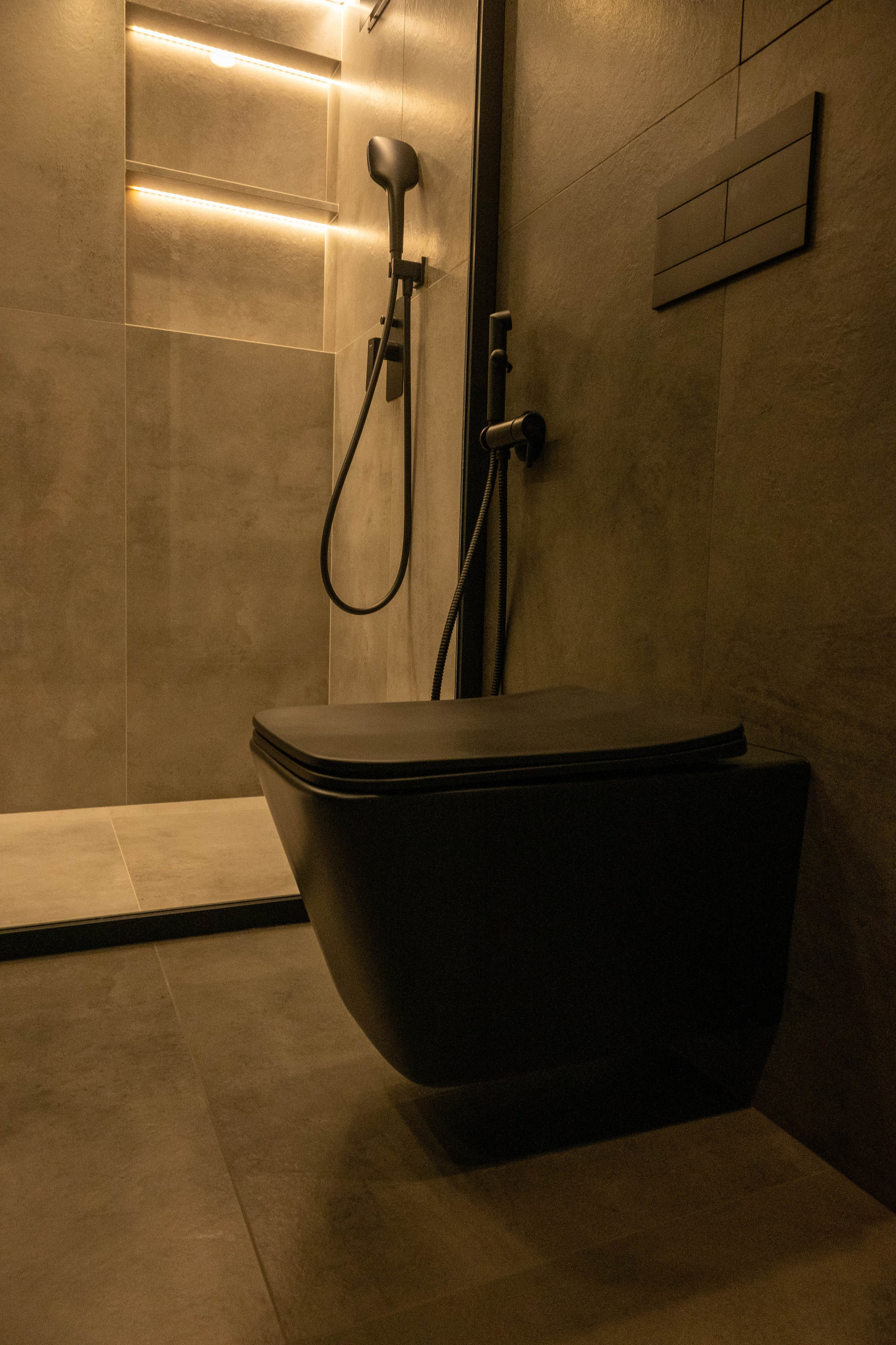 The apartment is on two levels. Fotograf Dmitrii Donets