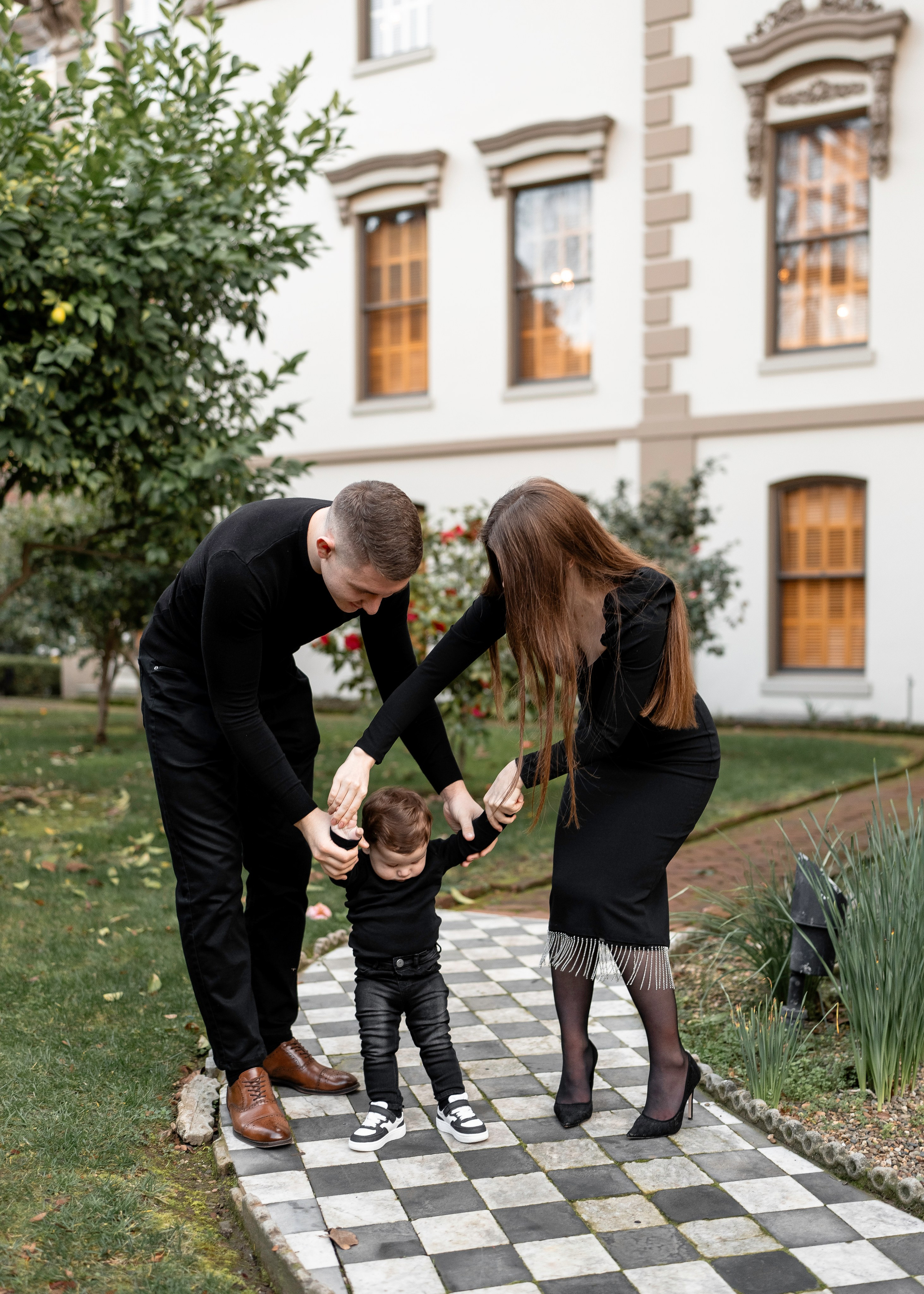 Artem, Nadia & Elisha. Family photographer in Sacramento | Sofia Pavenko
