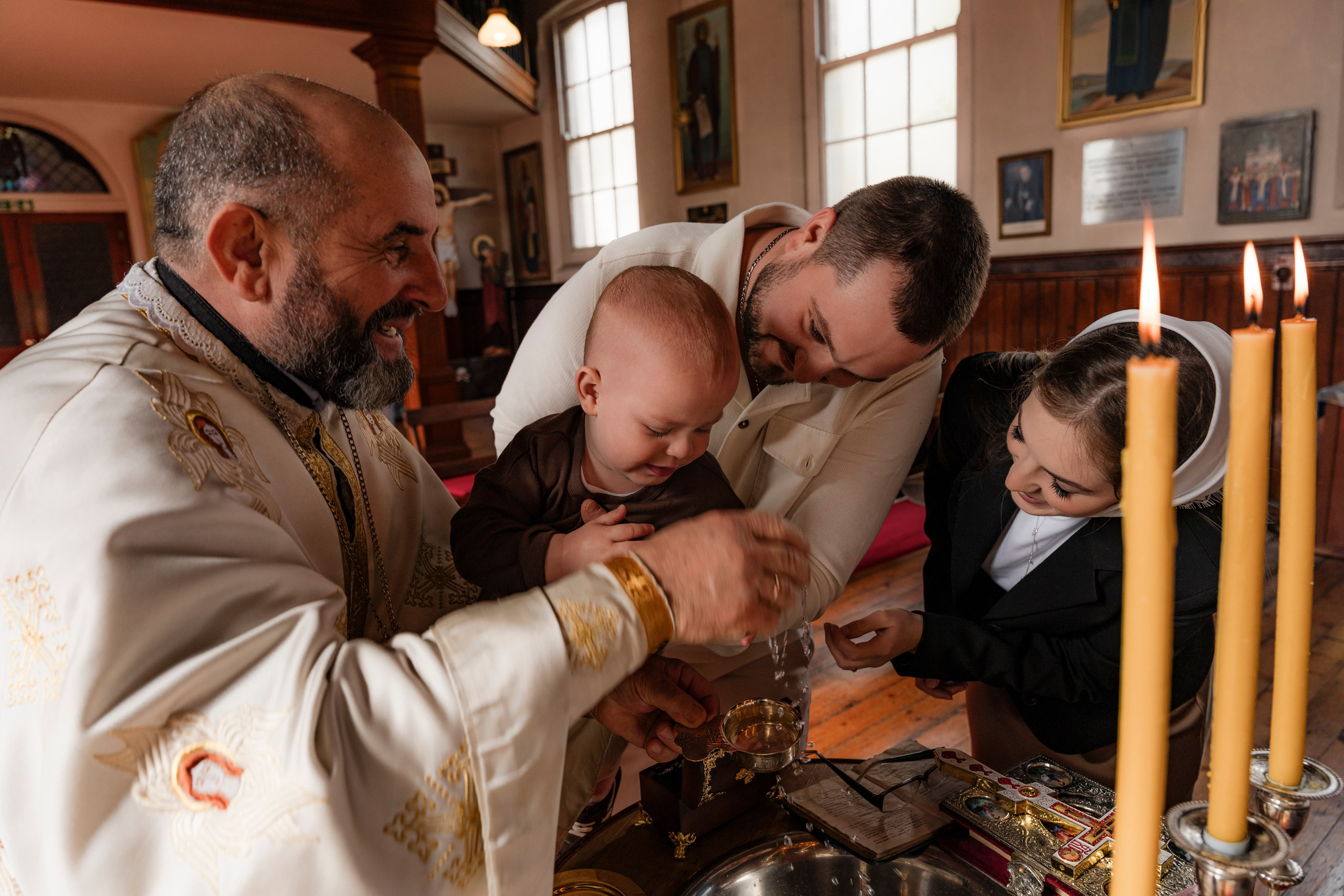 Davyd’s Christening. Tonya Kyrylenko photographer in London