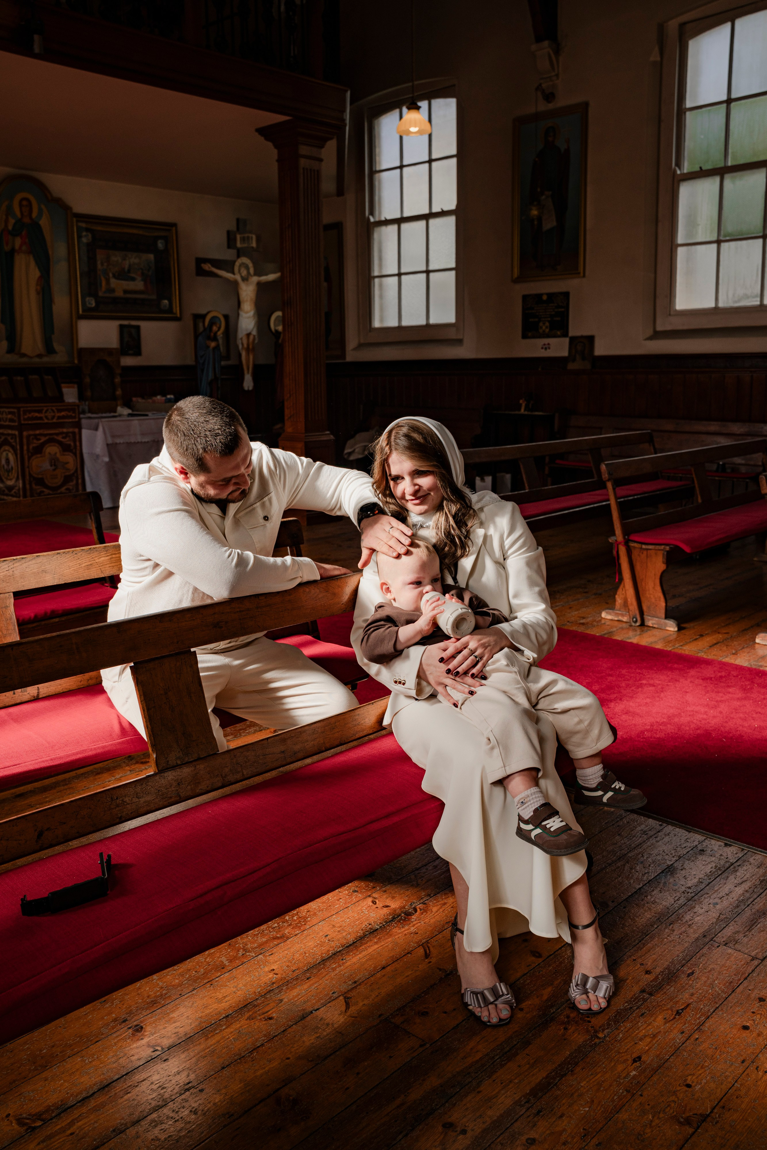 Davyd’s Christening. Tonya Kyrylenko photographer in London