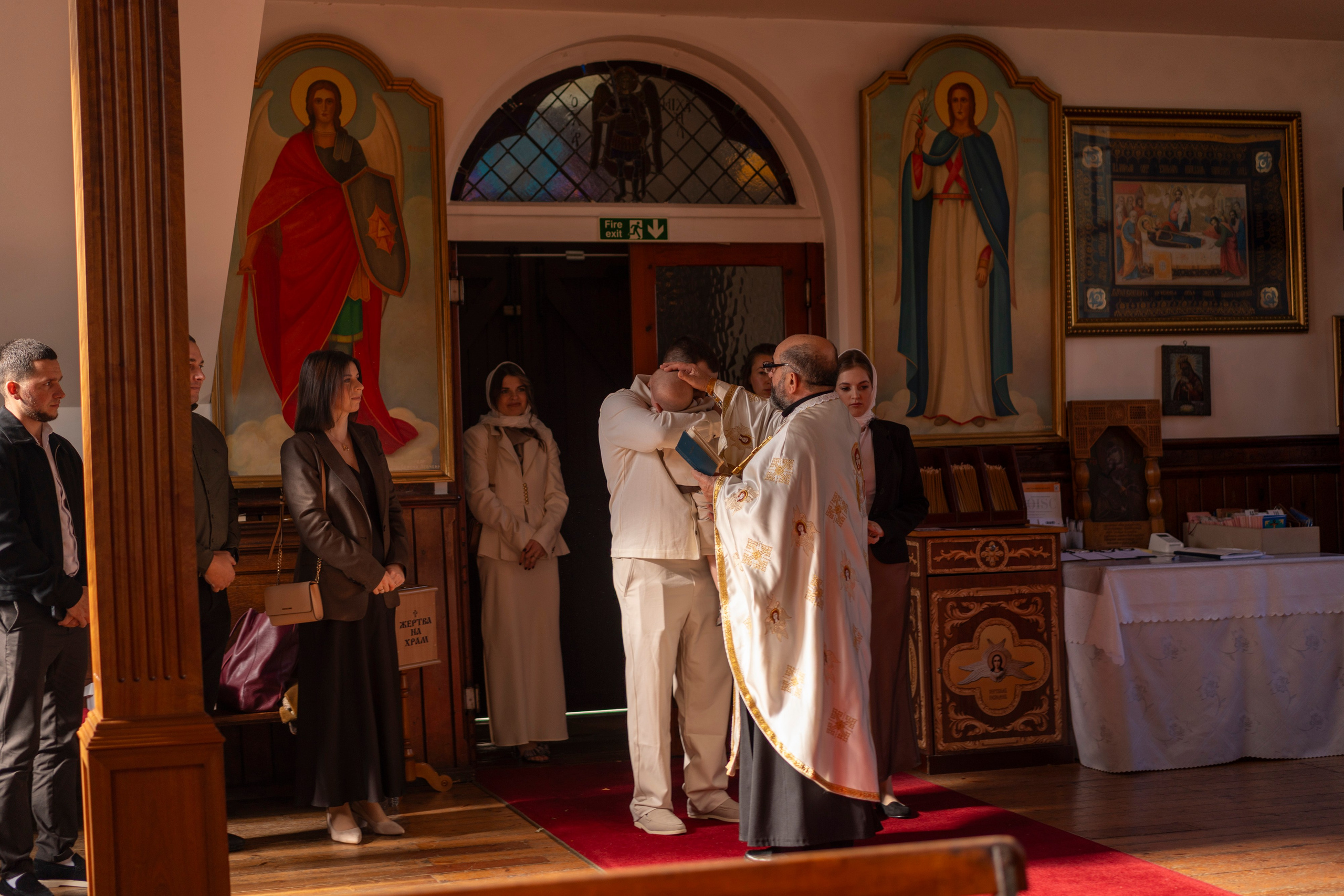 Davyd’s Christening. Tonya Kyrylenko photographer in London