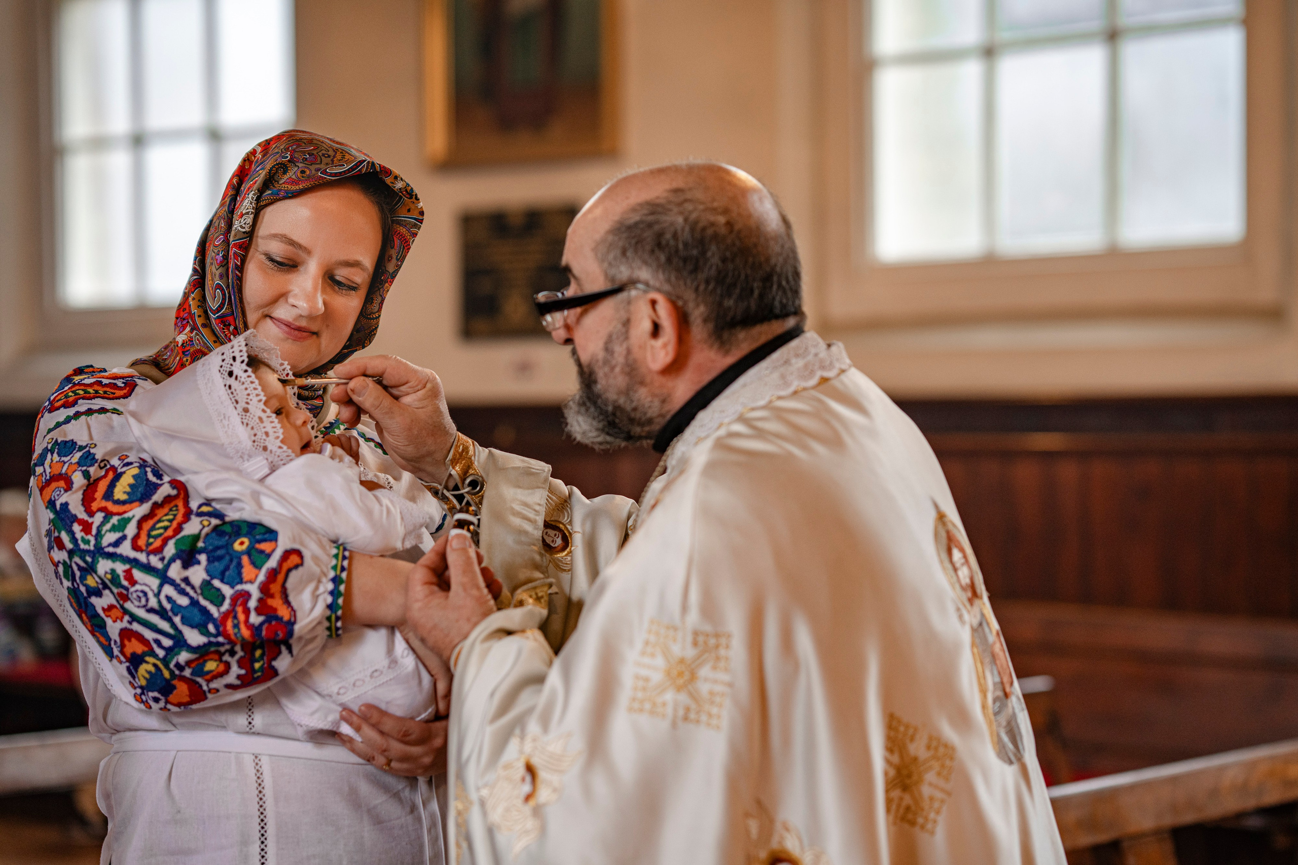 Alisa’s Christening. Tonya Kyrylenko photographer in London