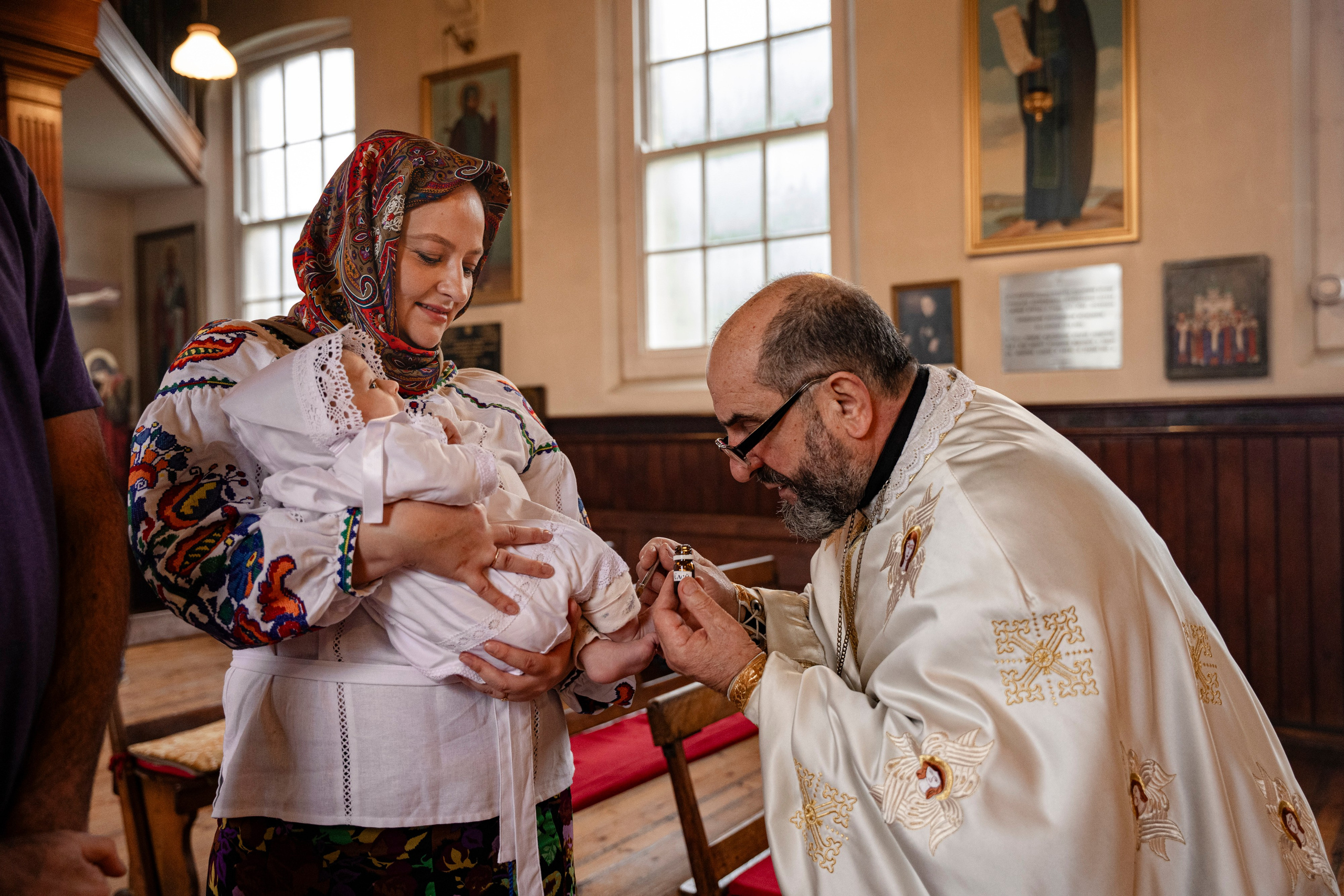 Alisa’s Christening. Tonya Kyrylenko photographer in London