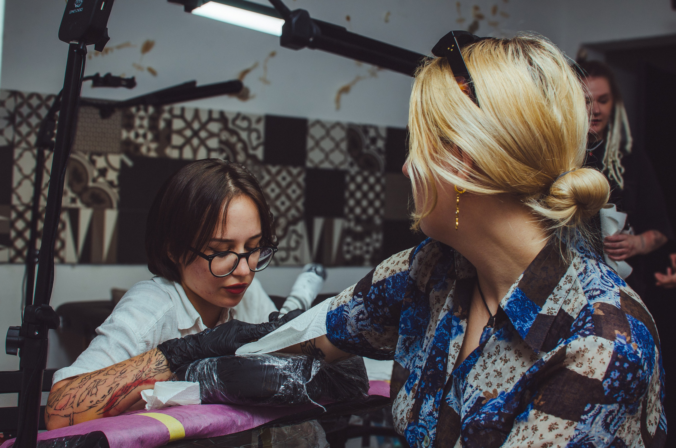 Charity tattoo BD. Event photographer Alena Iurchenko