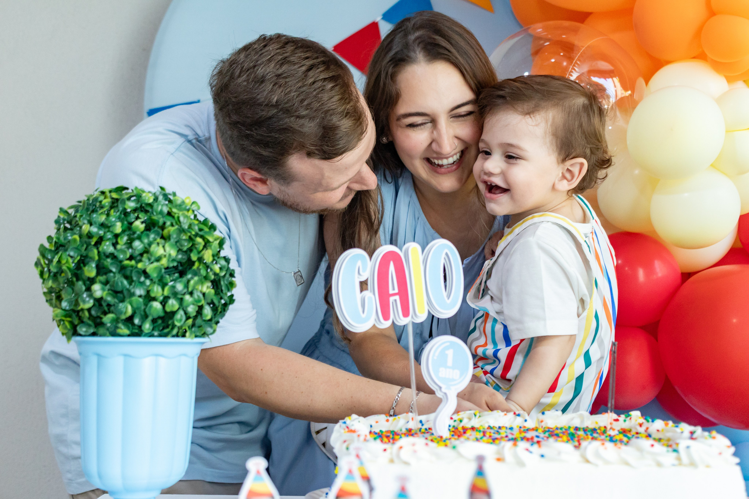 Aniversário Caio — 1 ano. Principal