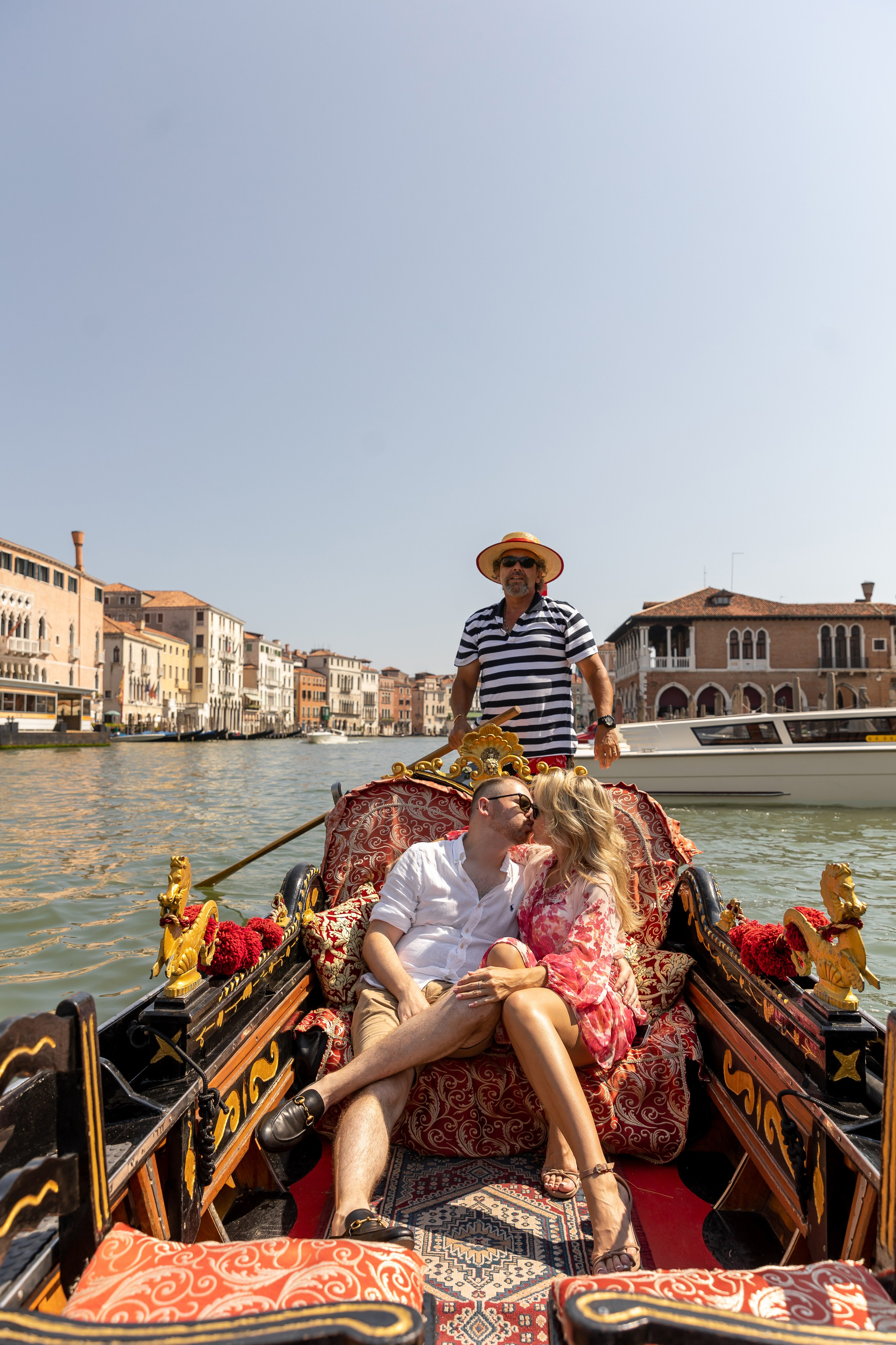 Hot summer day in Venice with Sergey and Maria